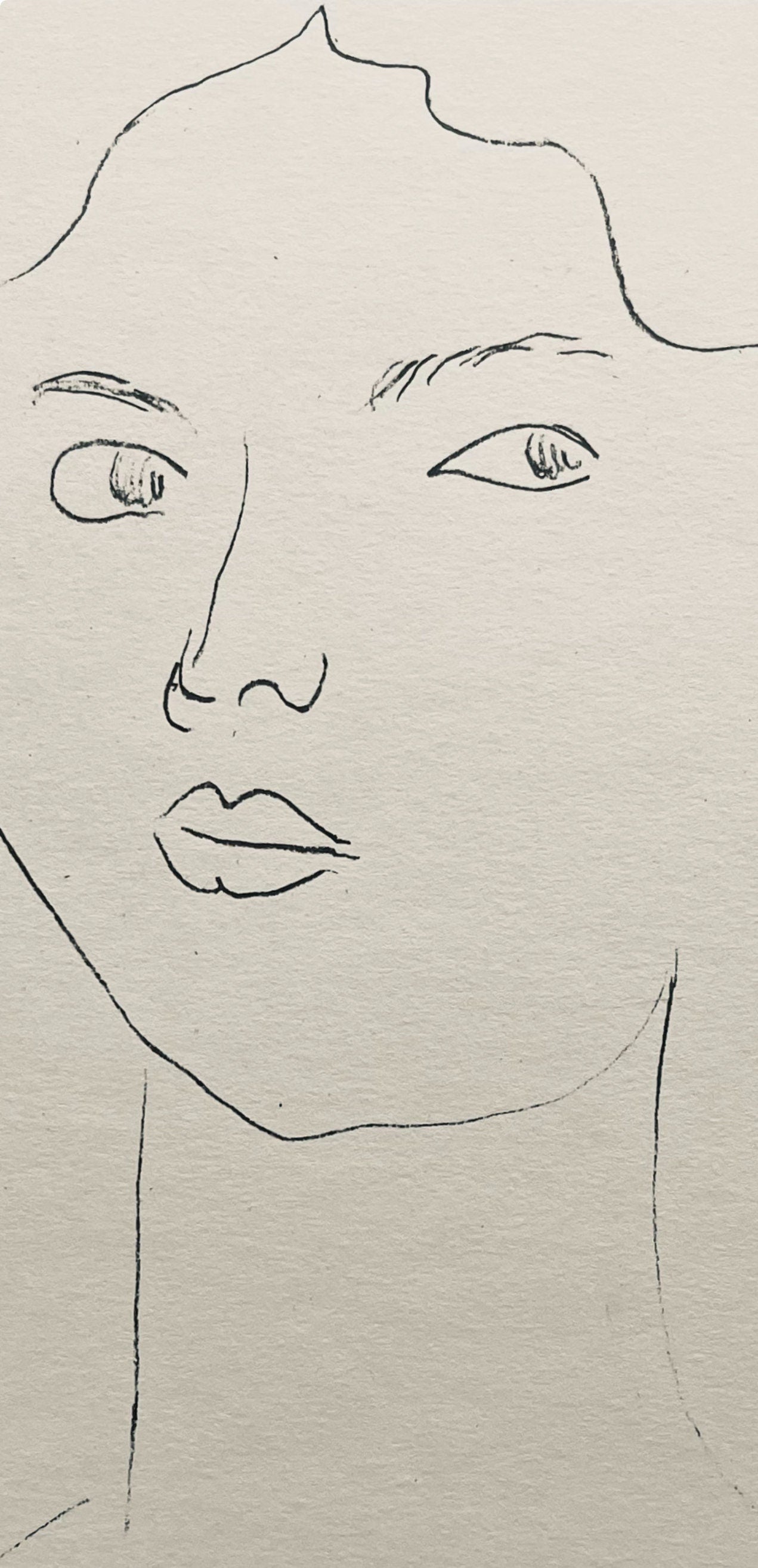 Henri Matisse, Composition (Dutel 3), Dessins de Henri-Matisse, Limited Edition Lithograph