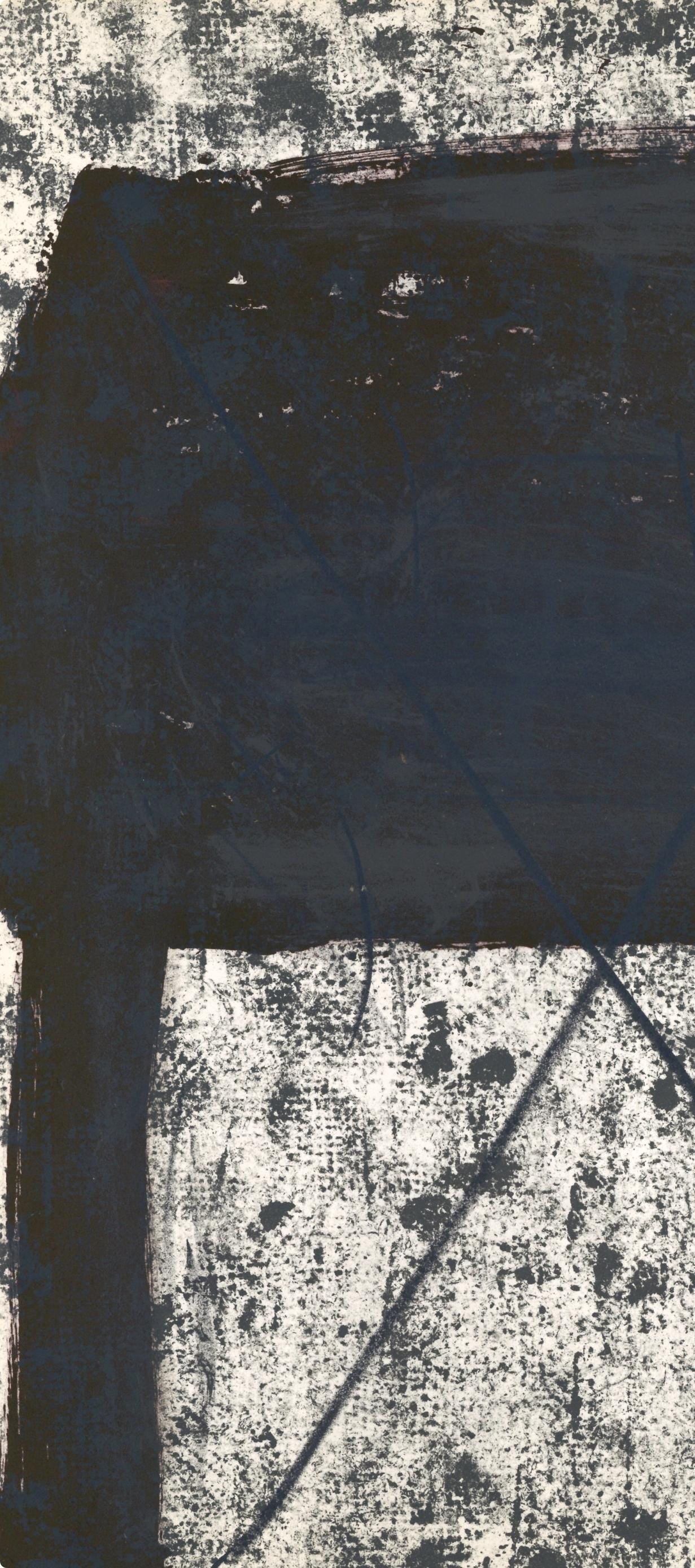 Antoni Tàpies, Composition, Derrière le miroir, Limited Edition Lithograph