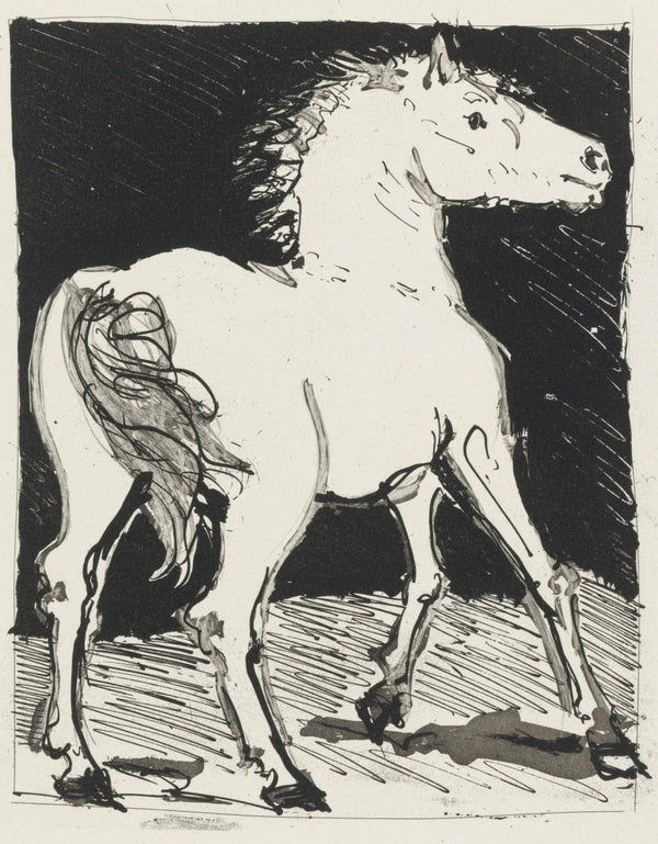 Pablo Picasso, Le Cheval, Histoire naturelle, Limited Edition Lithograph