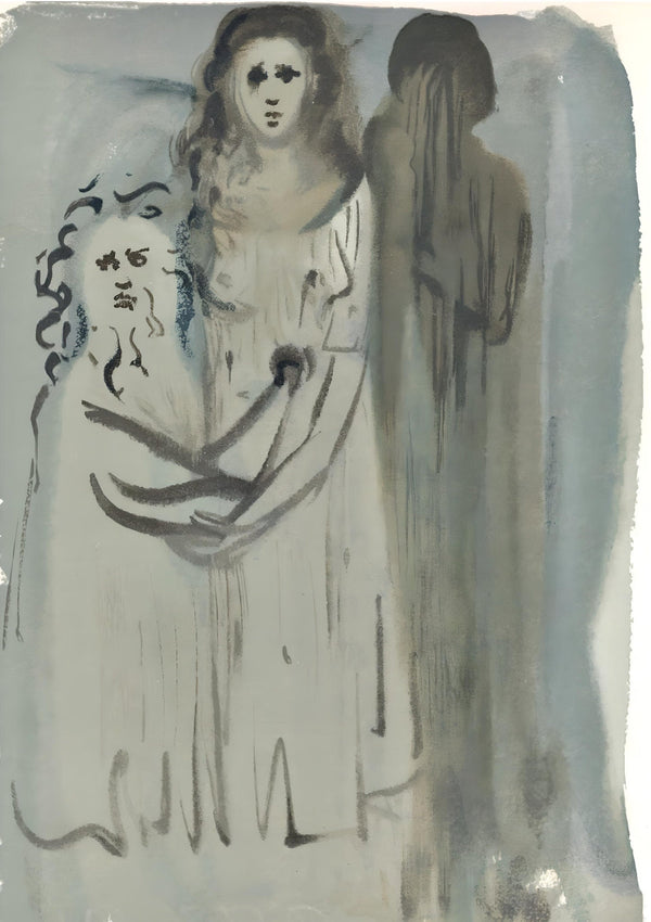 Salvador Dali, The Smoke of Irascibility (Michler/Löpsinger 1039-1138; Field 189-200), La Divine Comédie, Limited Edition Woodcut