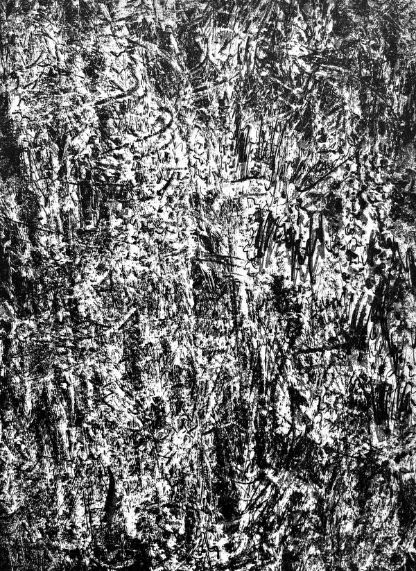 François Fiedler, Composition, Derrière le miroir, Limited Edition Lithograph