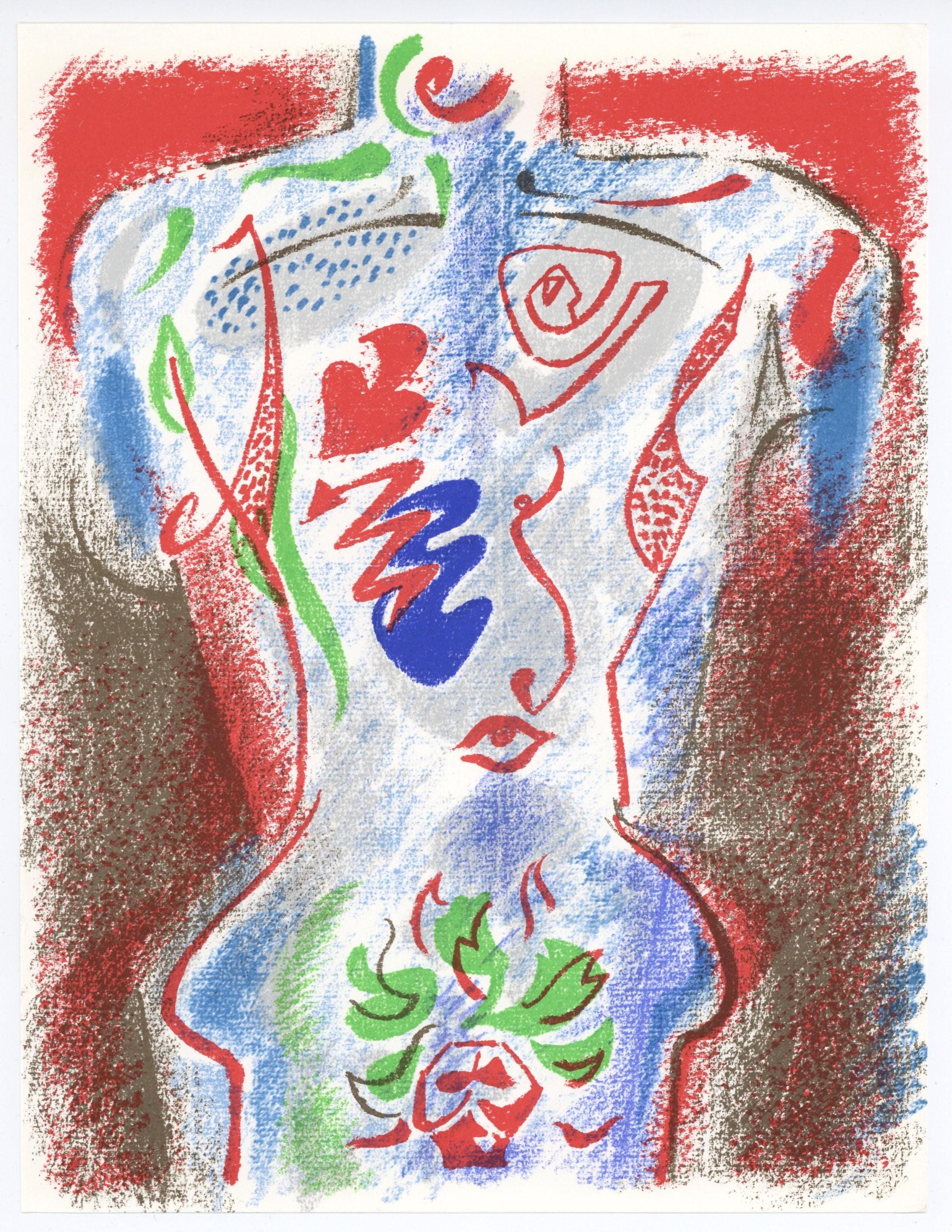 André Masson, Composition, XXe siècle, Limited Edition Lithograph