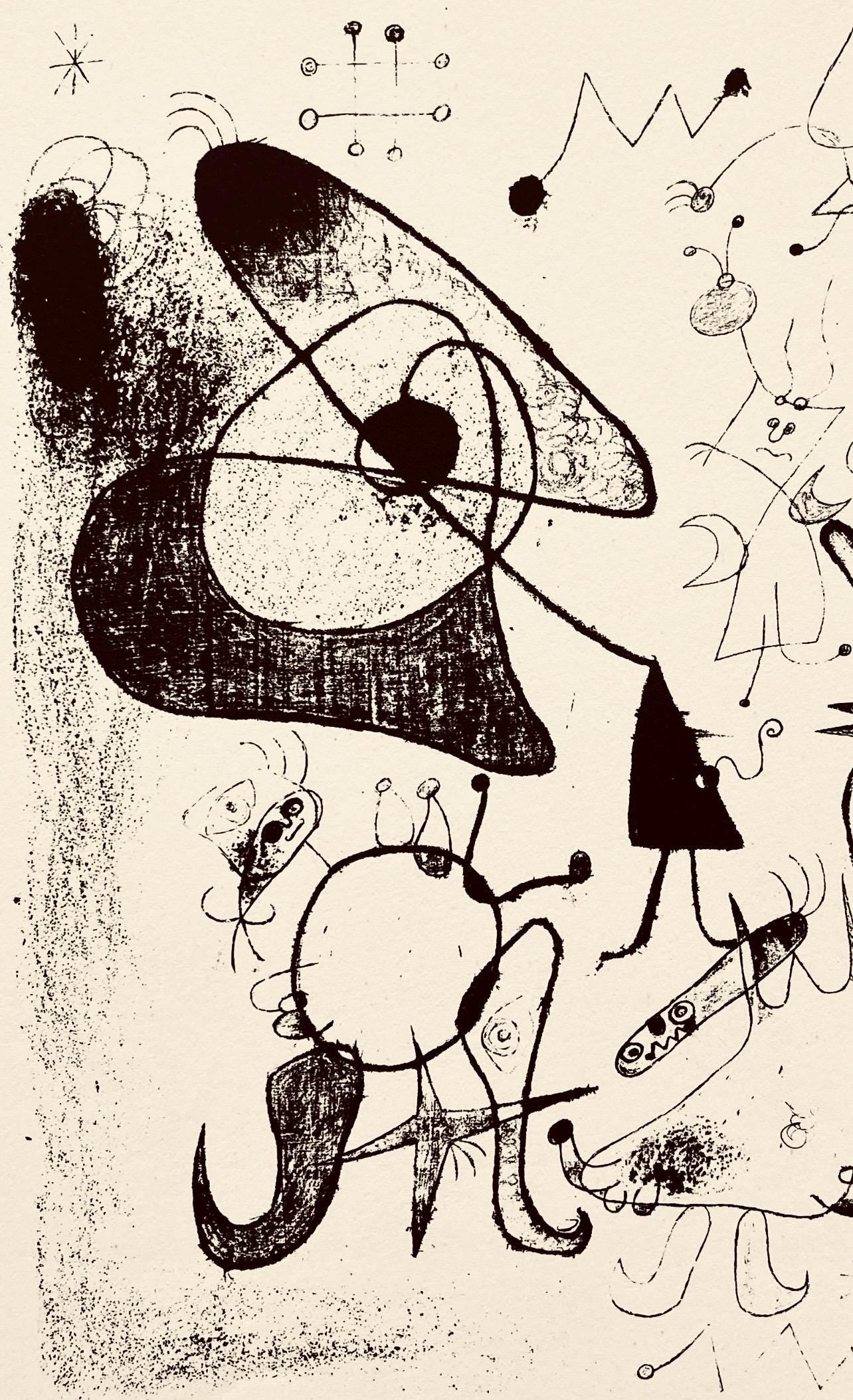 Joan Miró, Composition, The Prints of Joan Miro, Limited Edition Etching