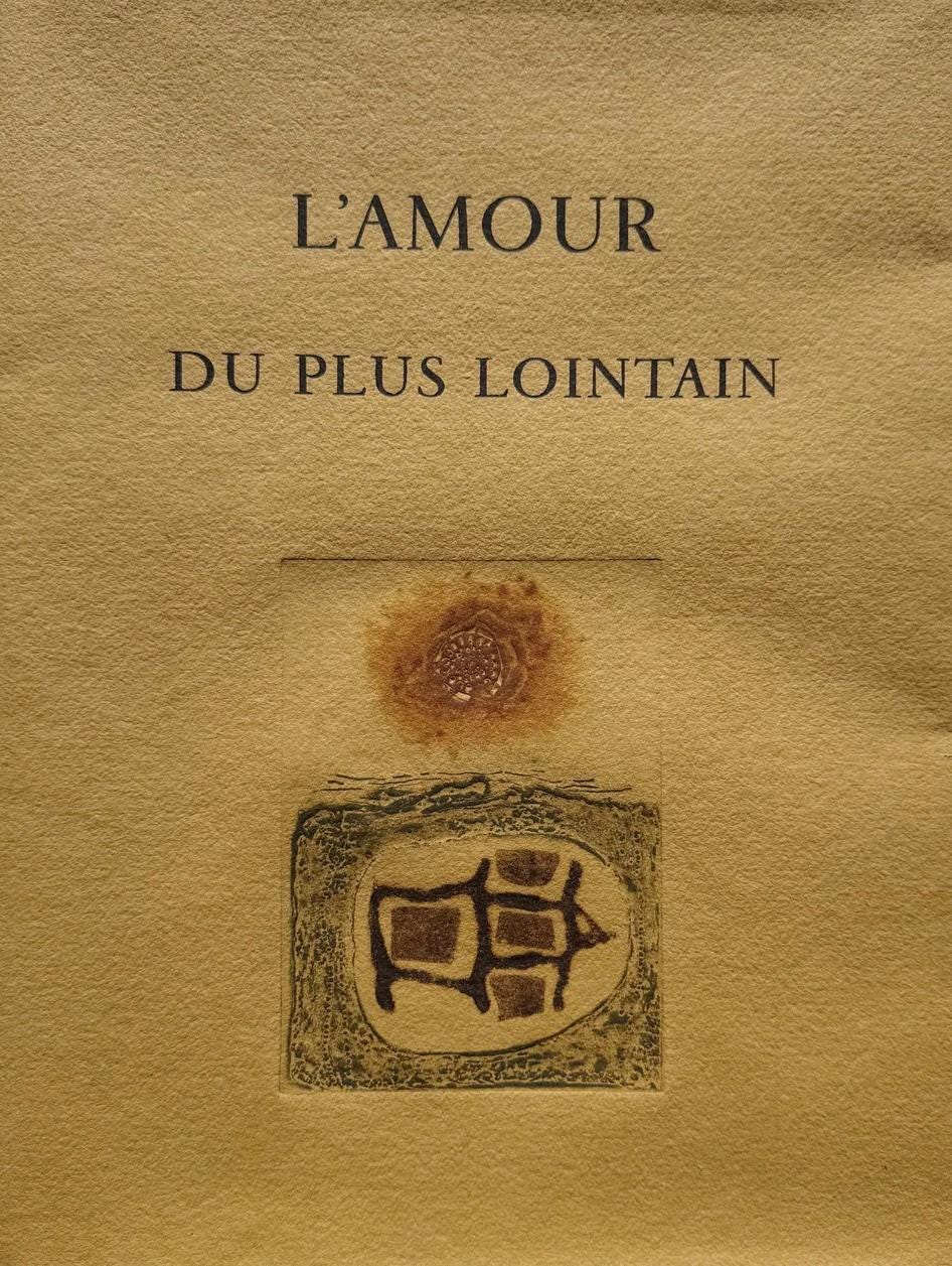 James Coignard, Composition, L'amour du plus lointain, Limited Edition Engraving