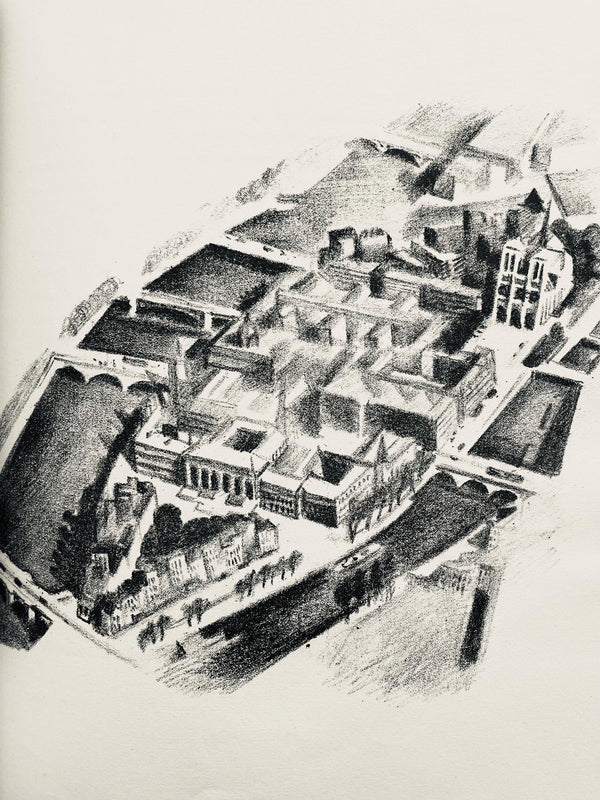 Robert Delaunay, La Cité (Habasque 720-728), Allo! Paris!, Limited Edition Lithograph