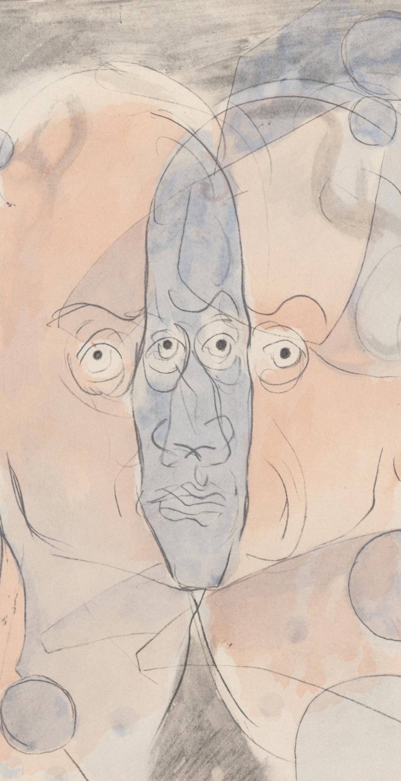 Francis Picabia, Composition, Le Peseur d'âmes (The Weigher of Souls), Limited Edition Lithograph