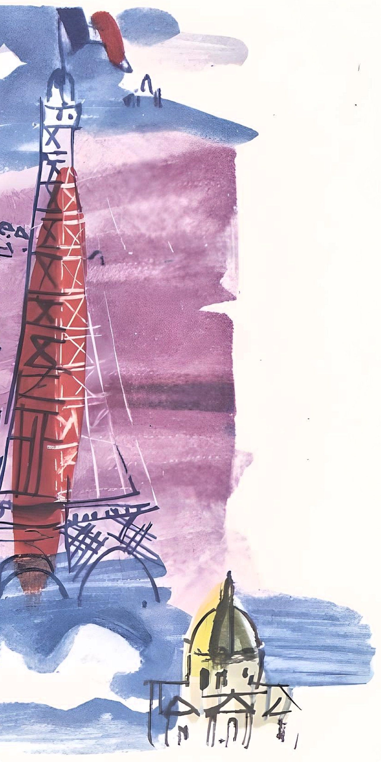 Raoul Dufy, Paris libéré, Vacances forcées