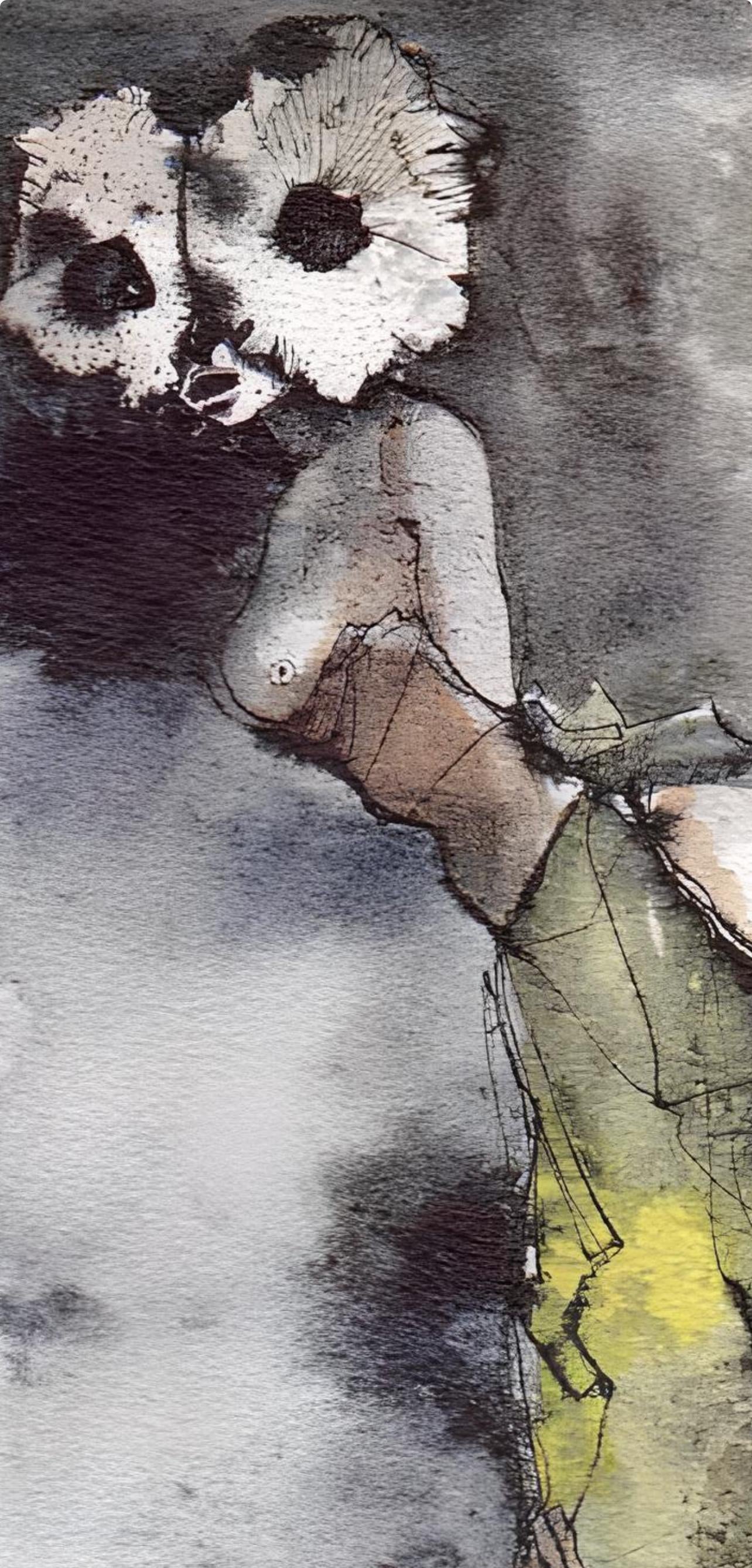 Léonor Fini, Composition, Histoire d'O, Limited Edition Lithograph