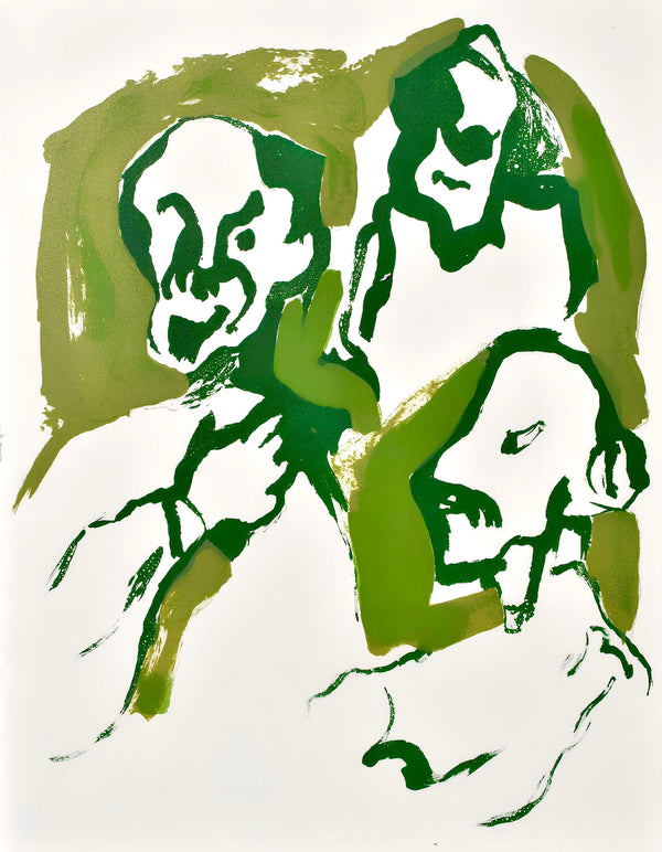 Francisco Borès, Composition, Œuvres complètes d'Albert Camus, Limited Edition Lithograph