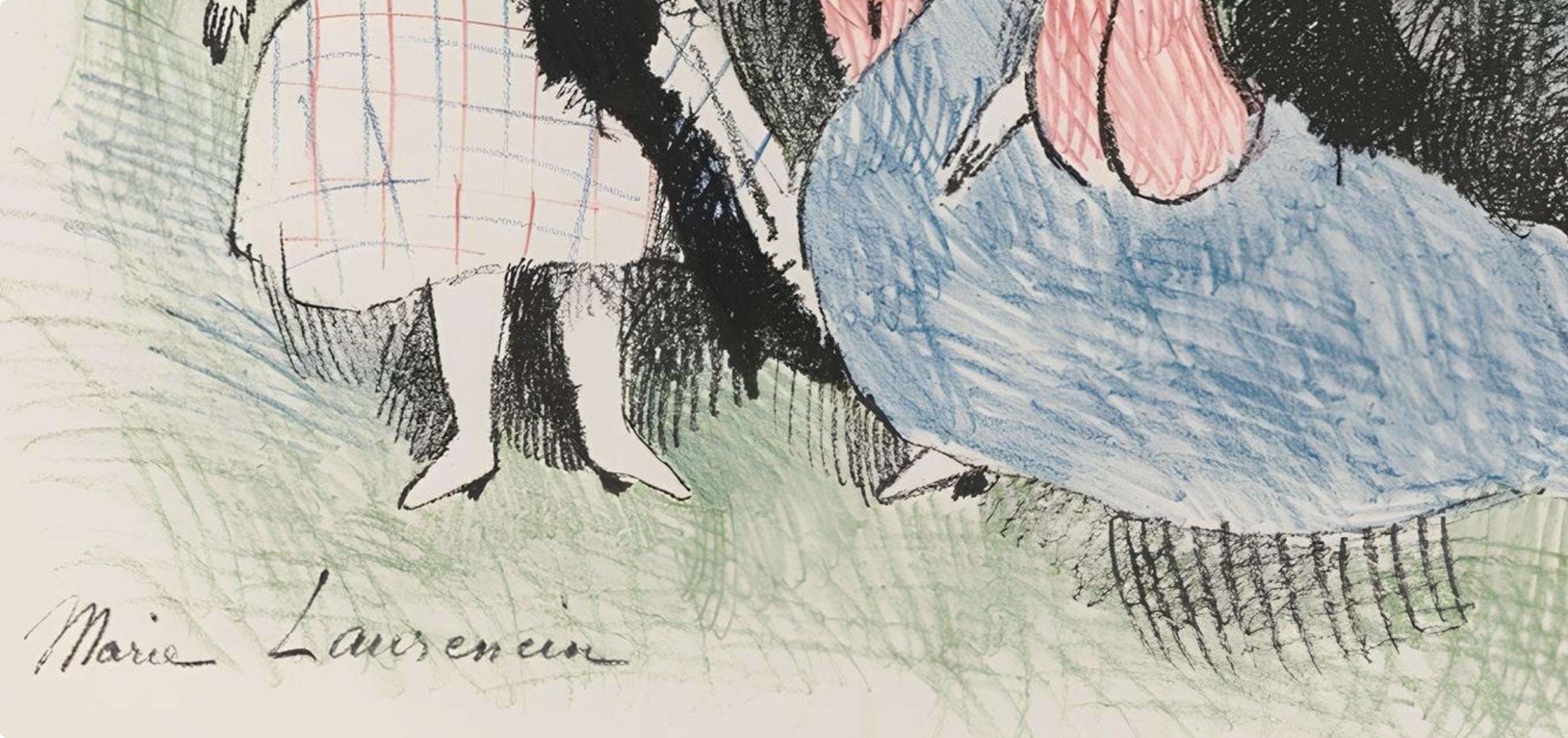 Marie Laurencin, Composition, Alice's Adventures in Wonderland, Limited Edition Lithograph