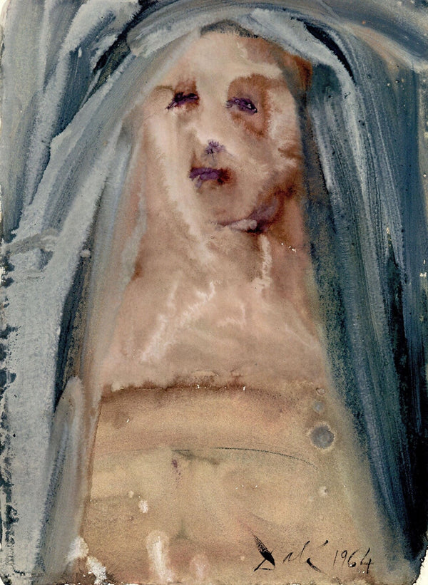 Salvador Dali, Composition (Michler/Löpsinger 1600; Field 69-3), Biblia Sacra, Limited Edition Lithograph