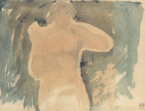 Auguste Rodin, Composition, La Varende, Rodin, Limited Edition Lithograph