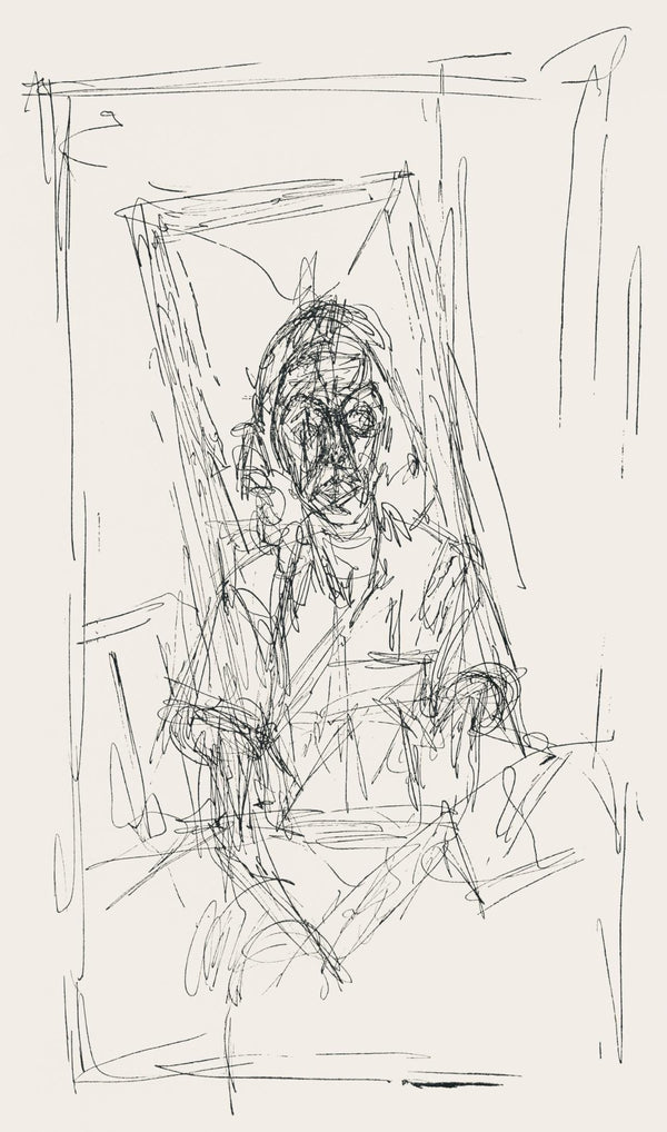 Alberto Giacometti, Composition, XXe siècle, Limited Edition Etching