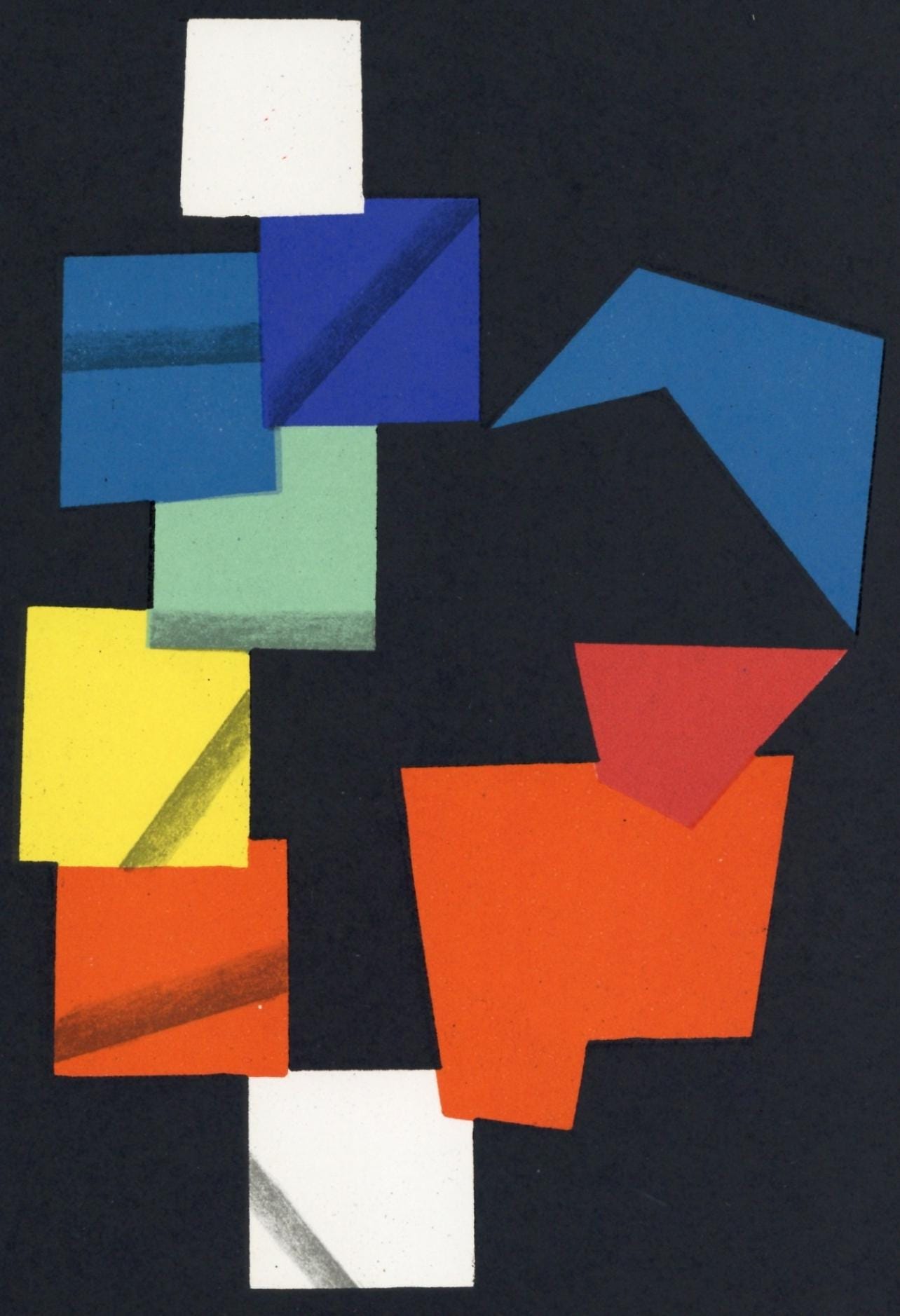 Yaacov Agam, Composition, XXe siècle, Limited Edition Lithograph