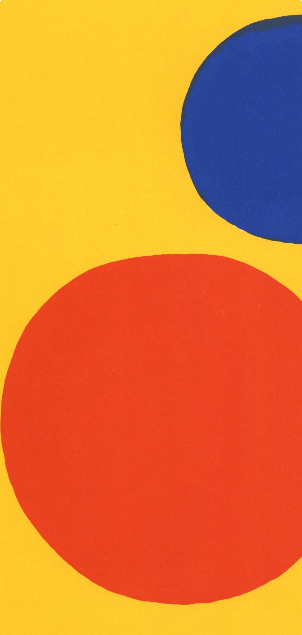 Alexander Calder, Composition, Derrière le miroir, Limited Edition Lithograph