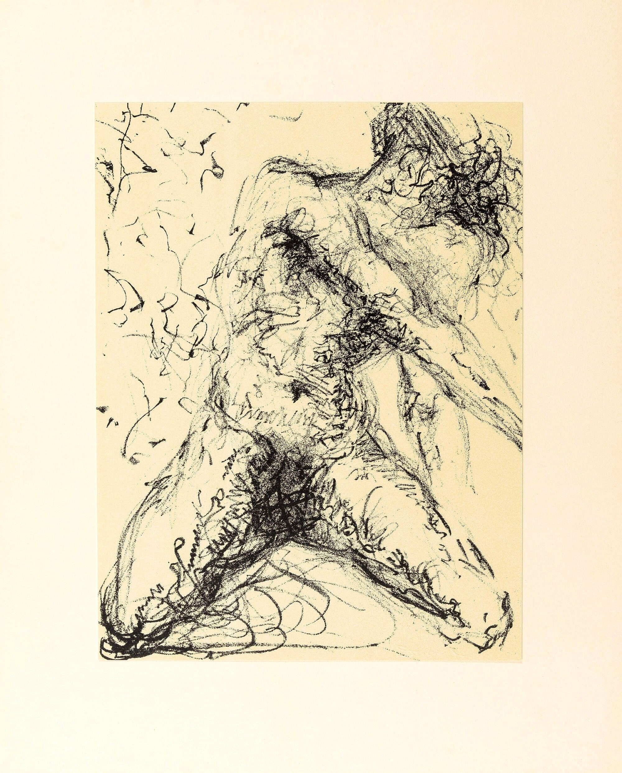 Salvador Dali, Composition (M/Löpsinger 1175; Field 67-2), Hommage a Meissonier, Limited Edition Lithograph