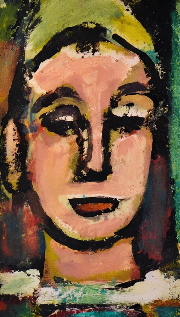 Georges Rouault, Composition, Visages, dix études de l'Atelier reproduites en fac-similés, Limited Edition Lithograph