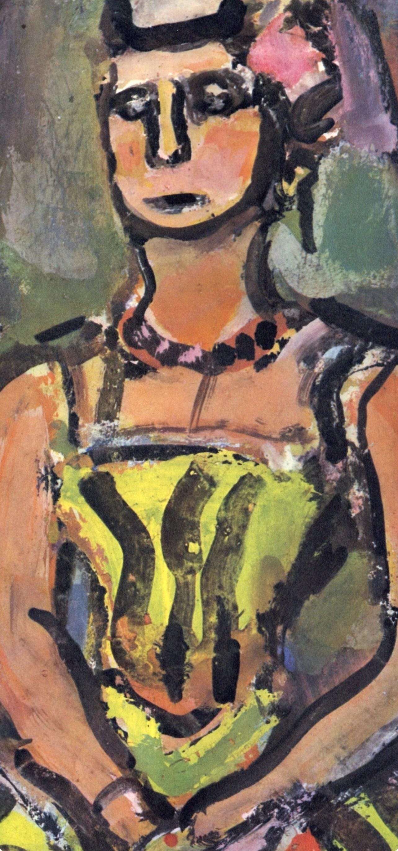 Georges Rouault, Composition, Divertissement, Limited Edition Lithograph