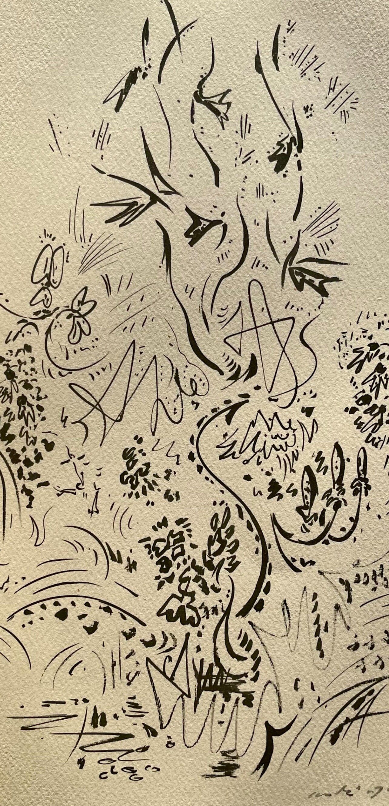 André Masson, Herbes et fleurs, Masson Dessins, Limited Edition Lithograph