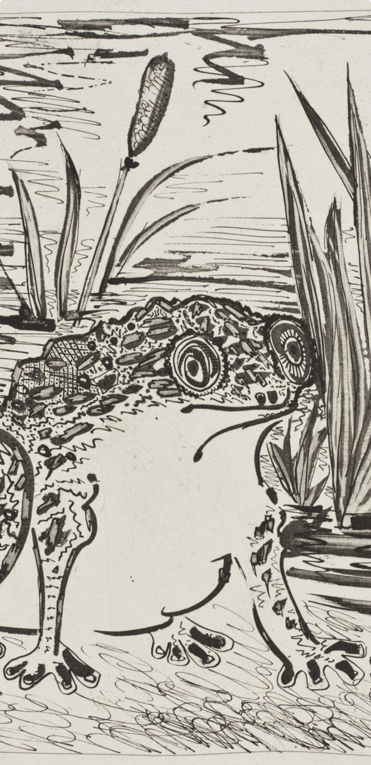 Pablo Picasso, Le Crapaud, Histoire naturelle, Limited Edition Lithograph
