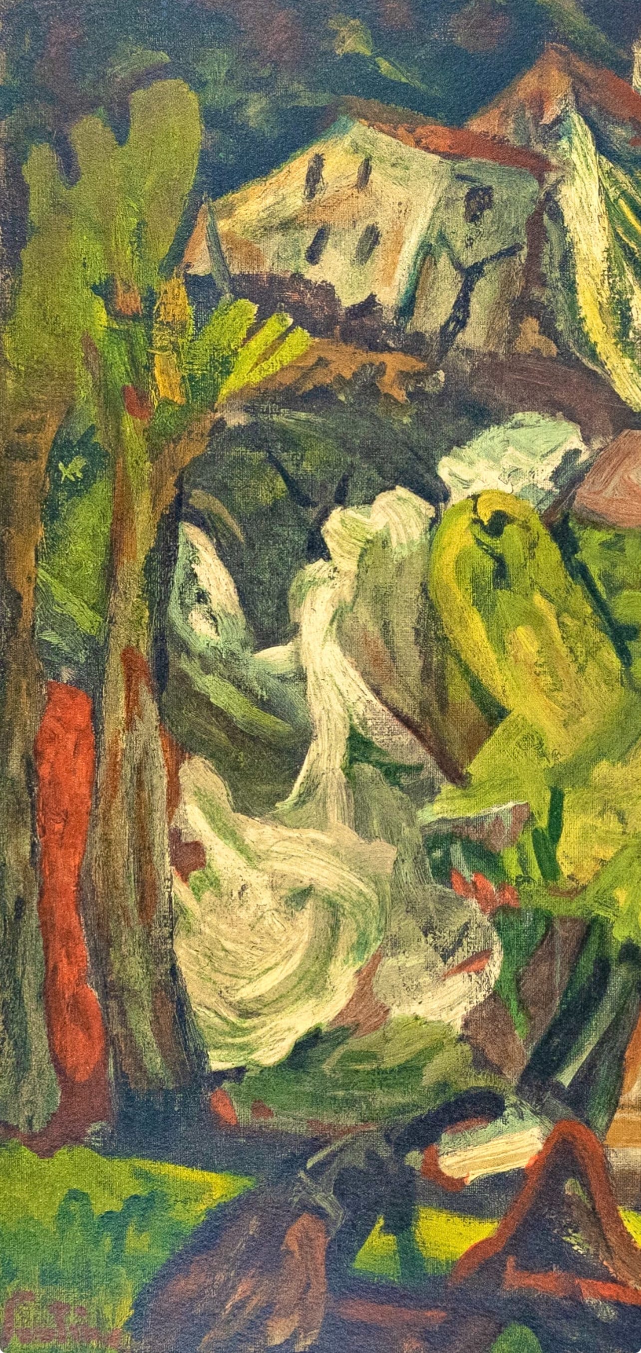 Chaïm Soutine, Paysage à Cagnes, Soutine, Collection Pierre Lévy, Limited Edition Lithograph