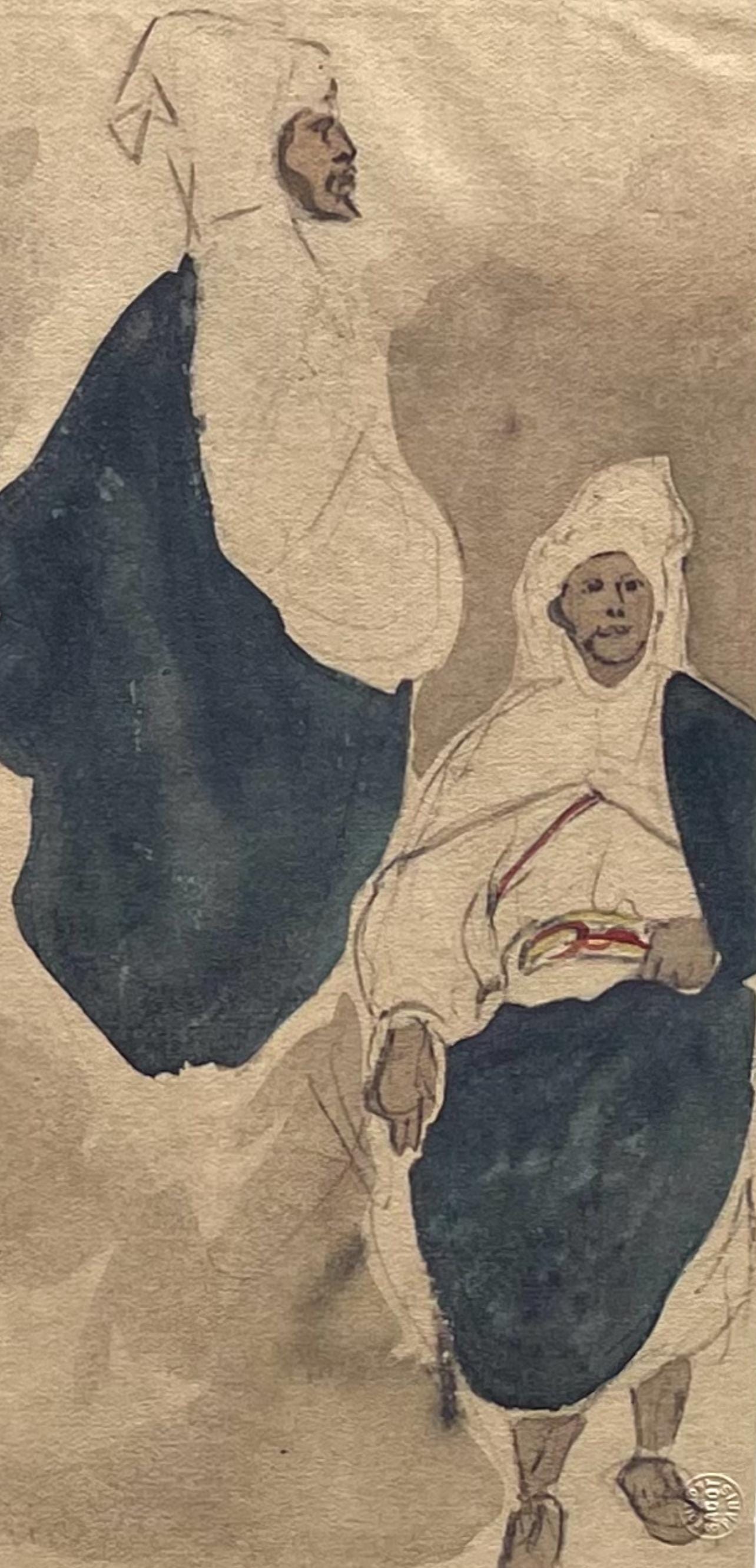 Eugène Delacroix, Composition, Trente et un Dessins et Aquarelles du Maroc, Limited Edition Lithograph