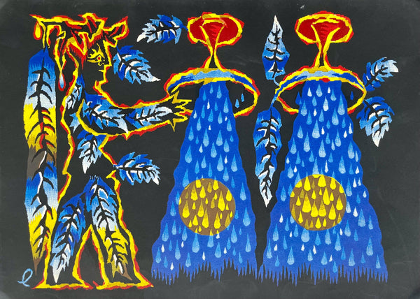 Jean Lurçat, Le Verseau (Aquarius), Les Signes du zodiaque, Limited Edition Lithograph