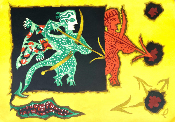 Jean Lurçat, Le Sagitaire (Sagittarius), Les Signes du zodiaque, Limited Edition Lithograph