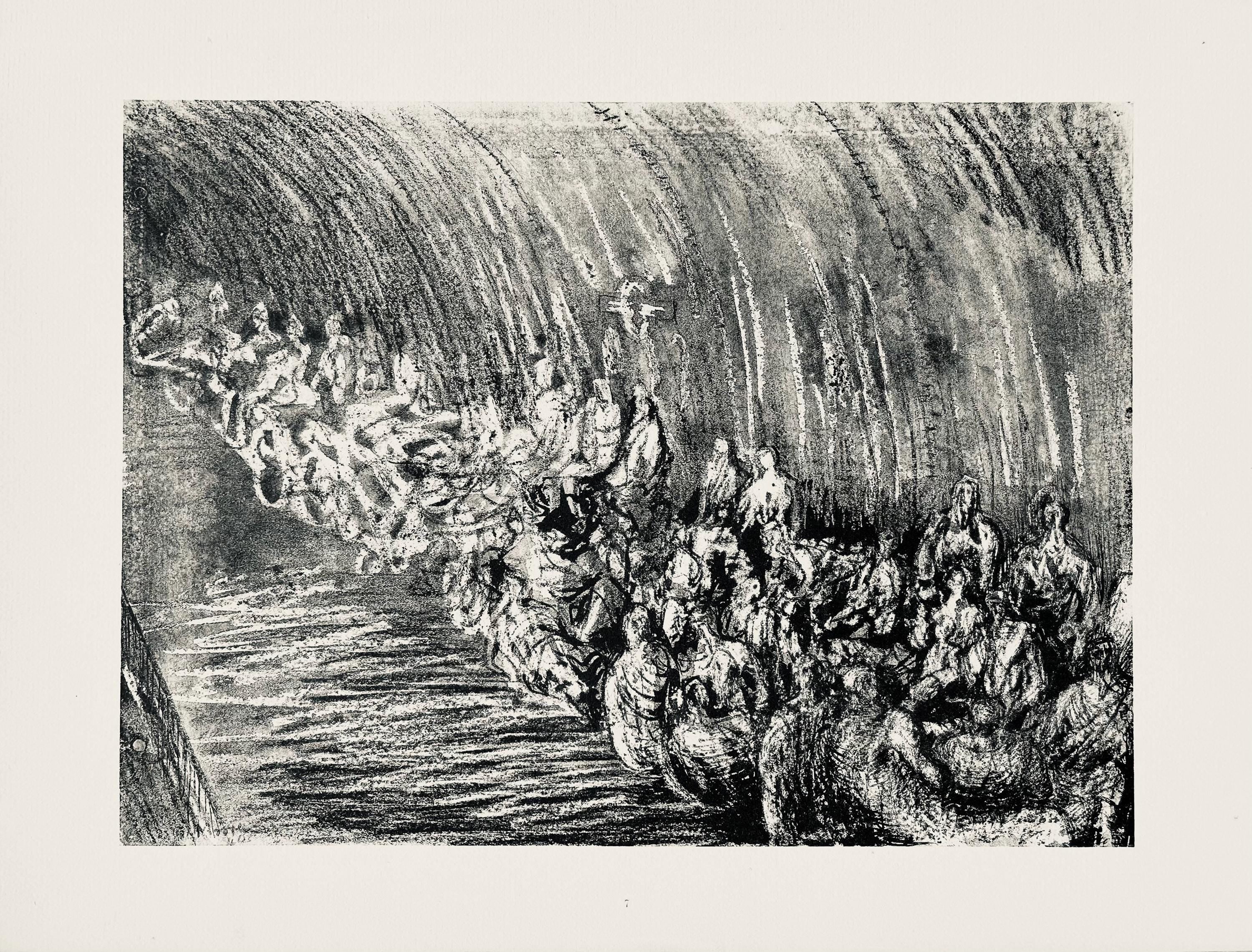 Henry Moore, Shelter Drawing, The Drawings of Henry Moore, Limited Edition Lithograph