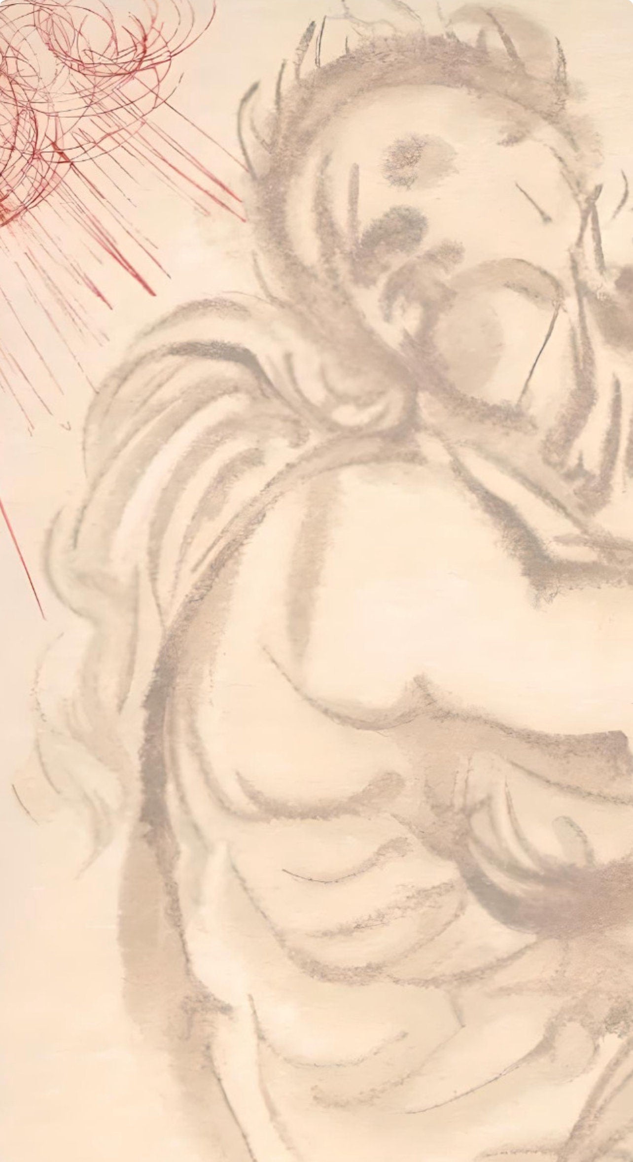 Salvador Dali, The Siren of the Dream (Michler/Löpsinger 1039-1138; Field 189-200), La Divine Comédie, Limited Edition Woodcut