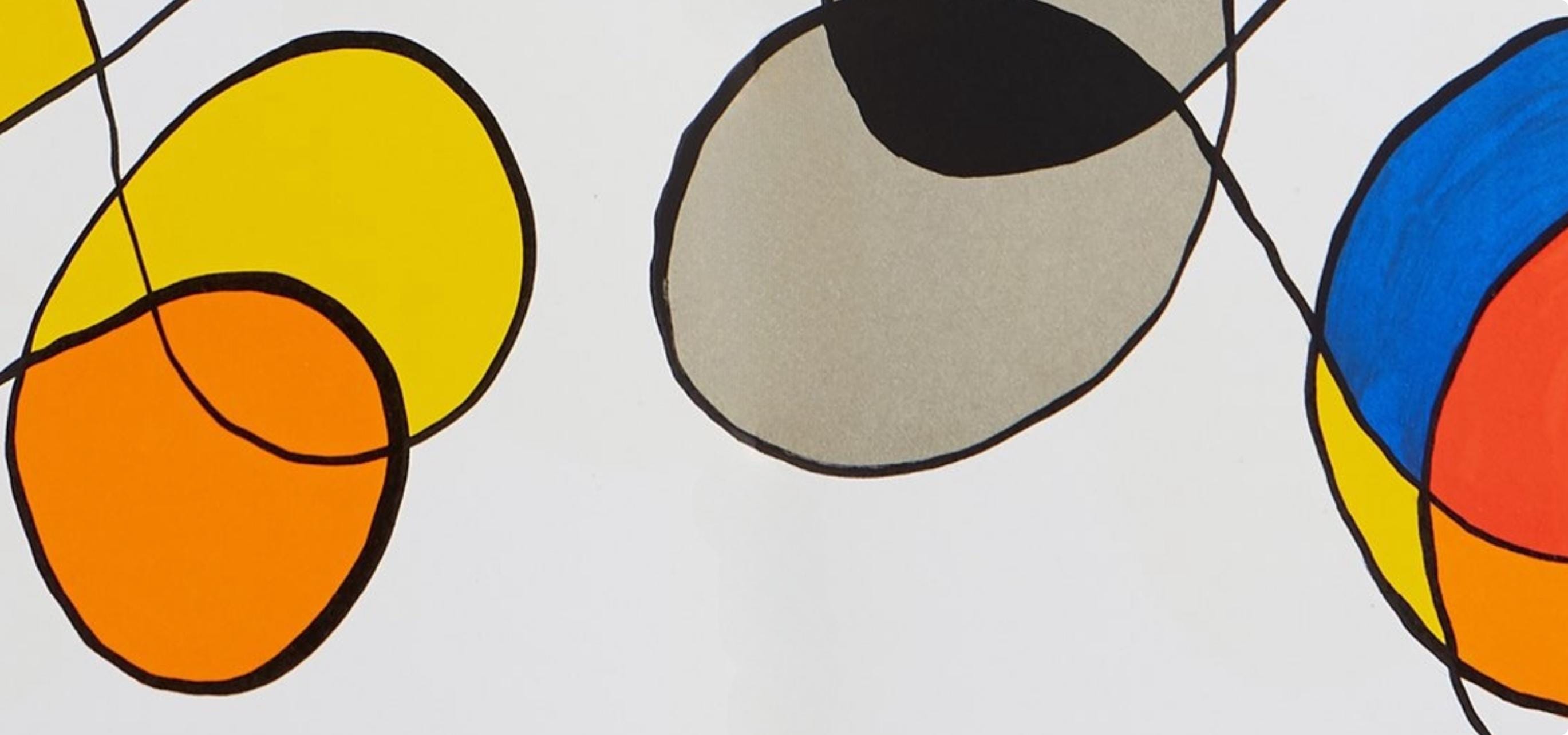 Alexander Calder, Composition, Derrière le miroir, Limited Edition Lithograph