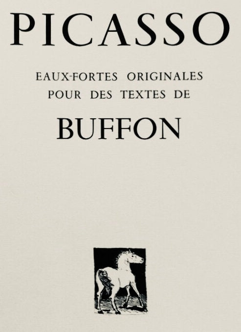 Pablo Picasso, Le Pigeon, Histoire naturelle, Limited Edition Lithograph