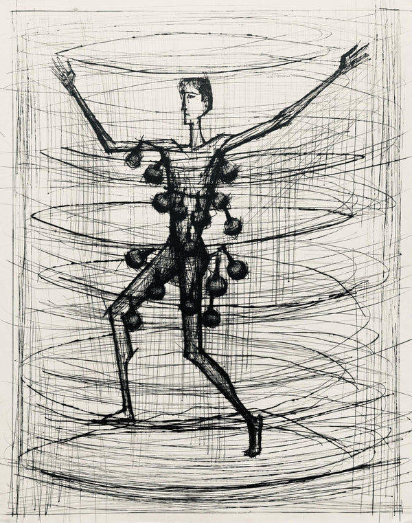 Bernard Buffet, Composition (Reinz 208-222), Voyages Fantastiques, Limited Edition Etching