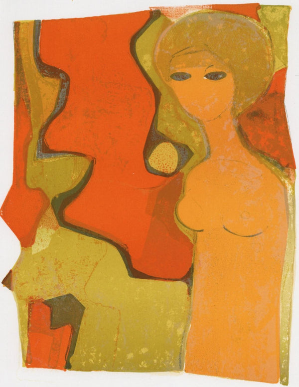 André Minaux, Composition, L'Odyssée, Limited Edition Lithograph