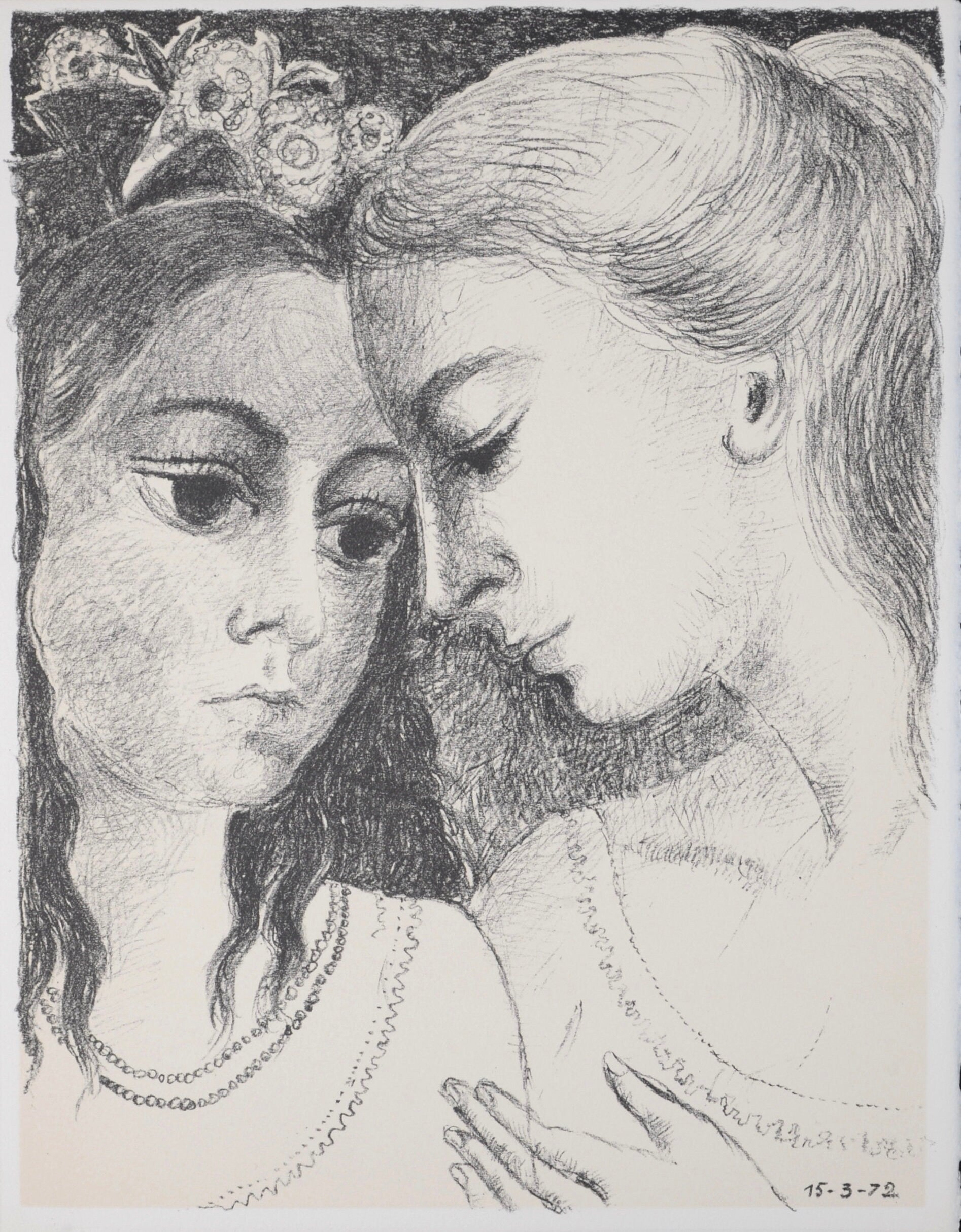Paul Delvaux, Confidences, Souvenirs et portraits d'artistes, Limited Edition Lithograph