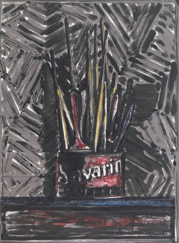 Jasper Johns, Composition, Jasper Johns, 17 Monotypes, Limited Edition Héliogravure