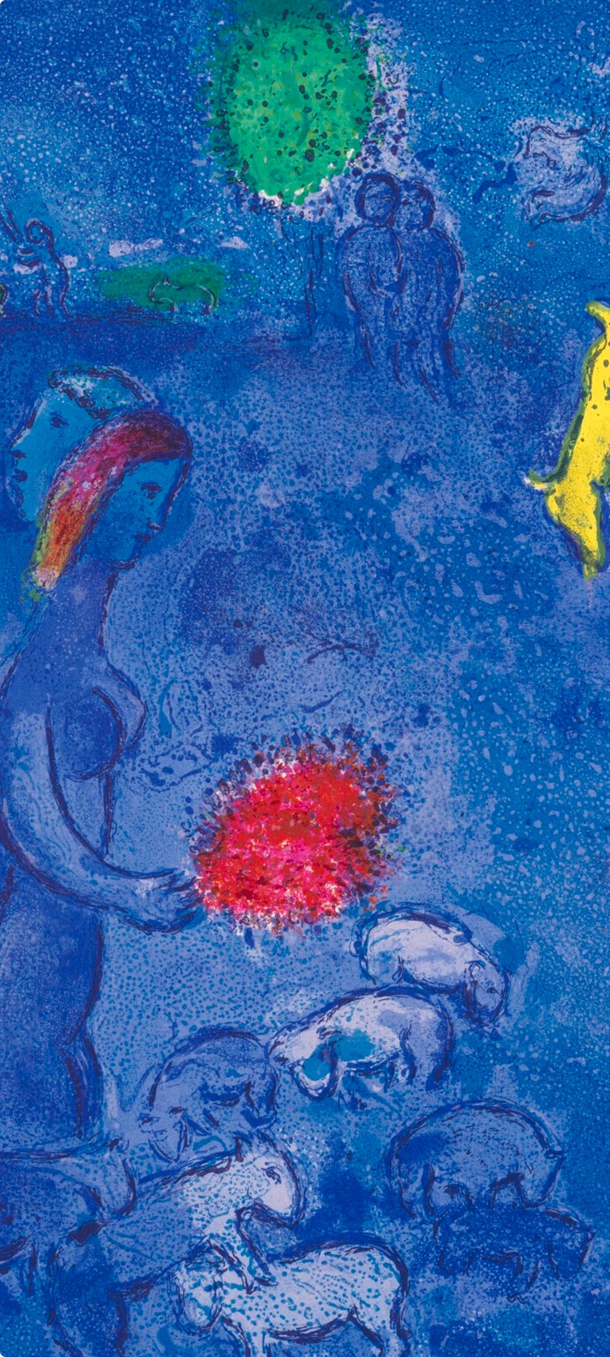 Marc Chagall, Le Printemps, Daphnis et Chloé, Limited Edition Héliogravure