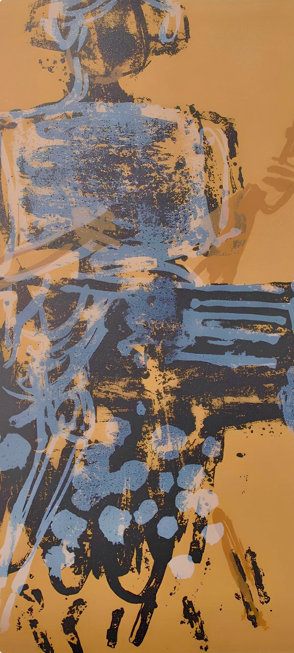 Paul Guiramand, Composition, Œuvres complètes d'Albert Camus, Limited Edition Lithograph