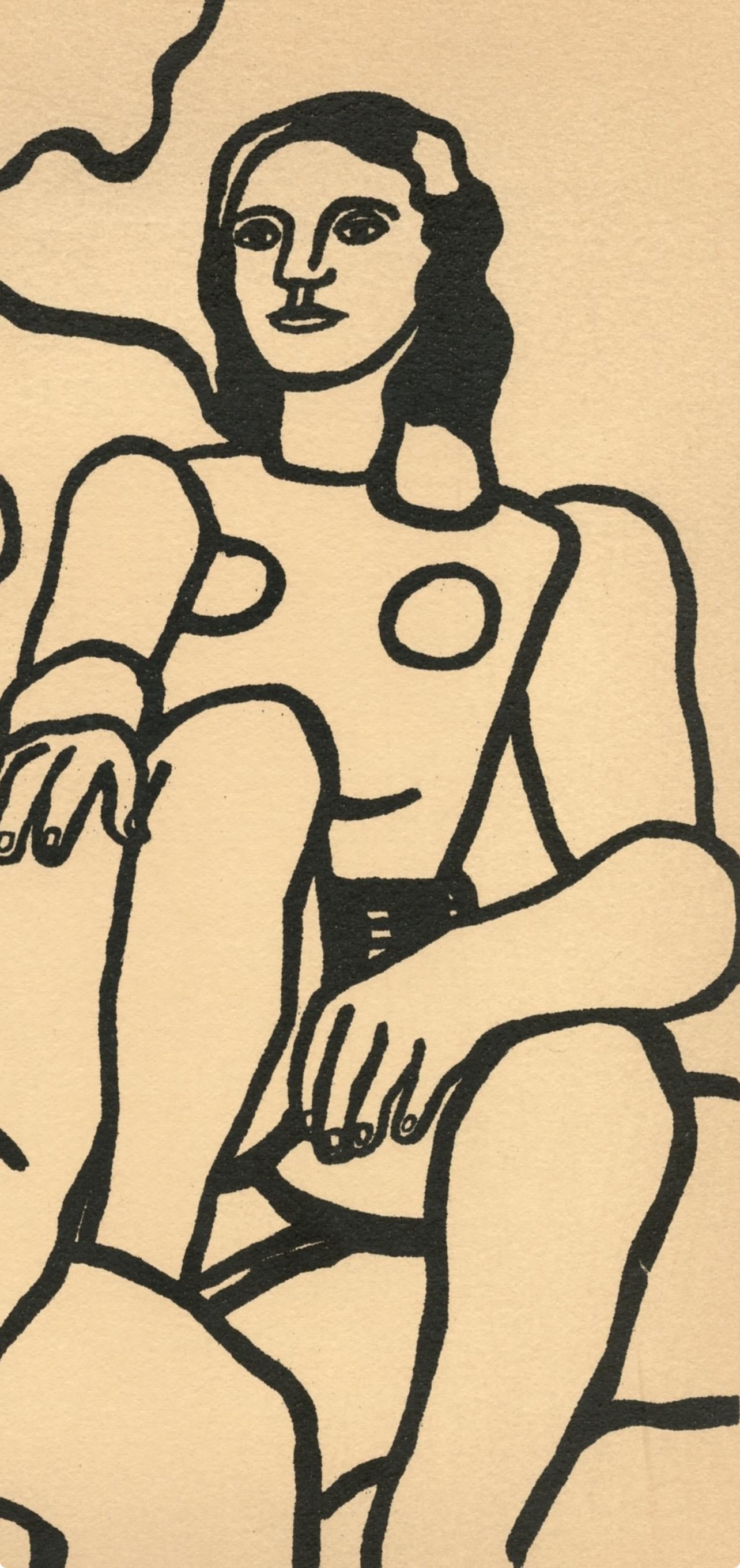 Fernand Léger, Composition, Mon ami Léger, Limited Edition Lithograph