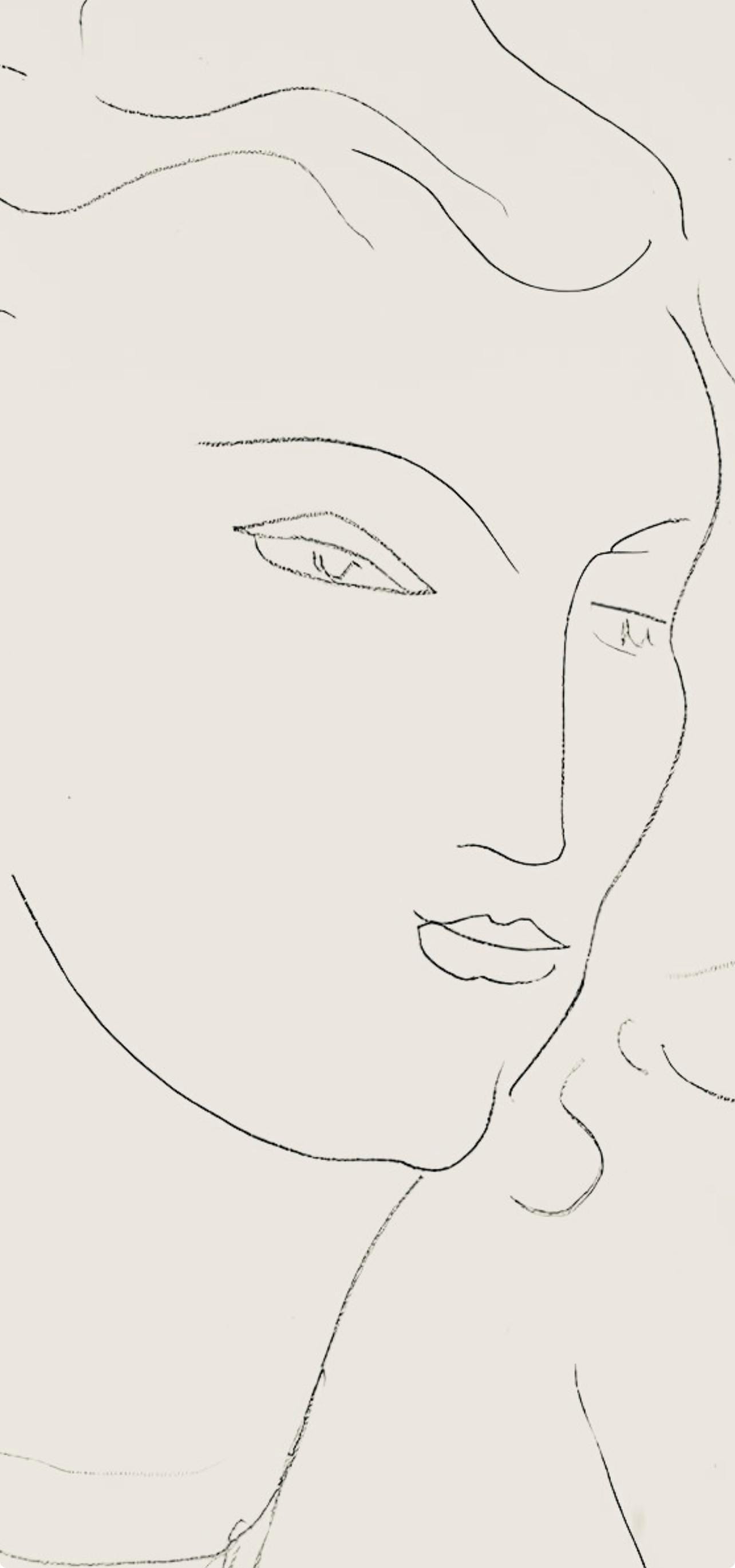 Henri Matisse, Série O, var. 8 (Duthuit 9), Henri Matisse, Dessins, Thèmes et variations, Limited Edition Lithograph