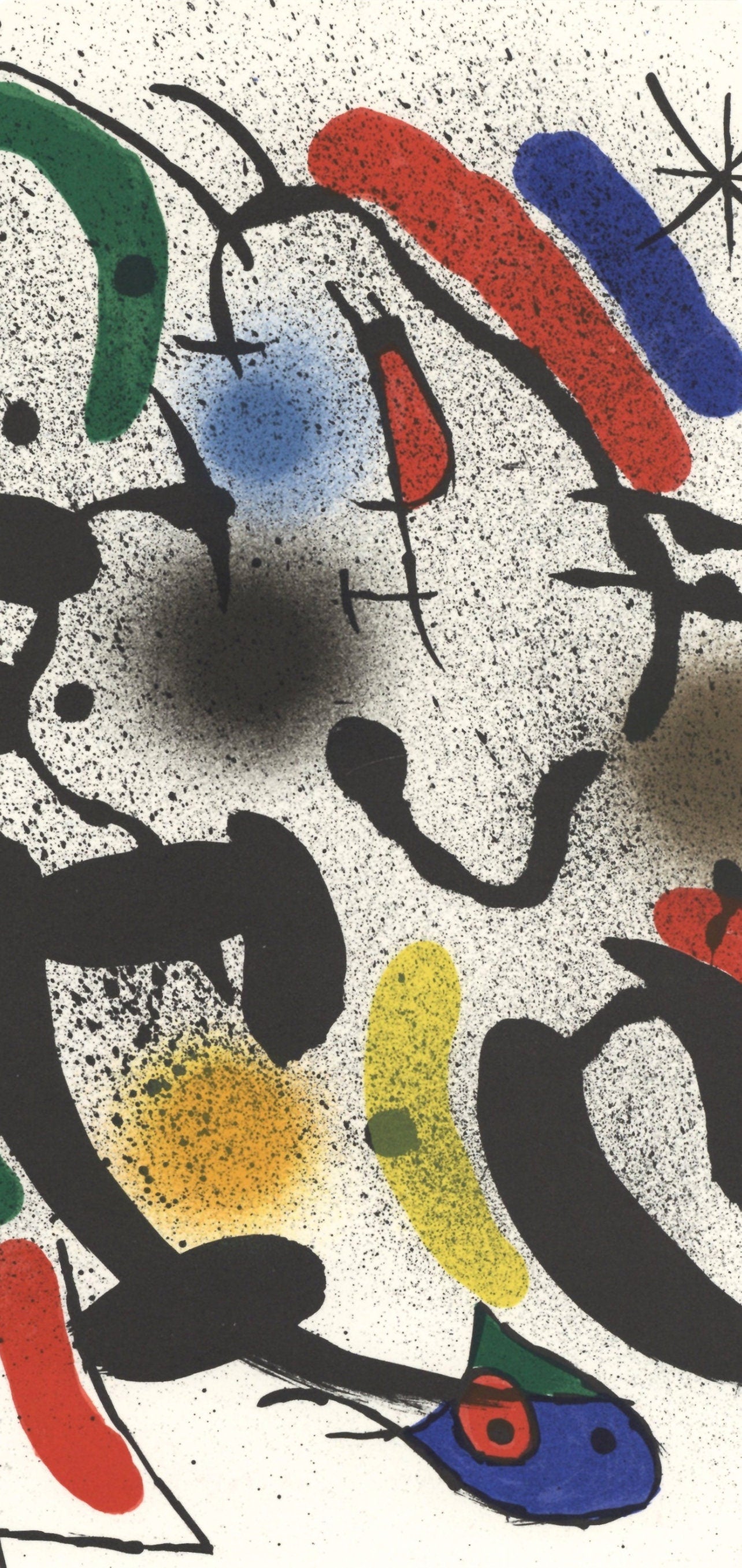 Joan Miró, Composition, (Cramer 160; Mourlot 862), Joan Miró Lithographs, Limited Edition Lithograph