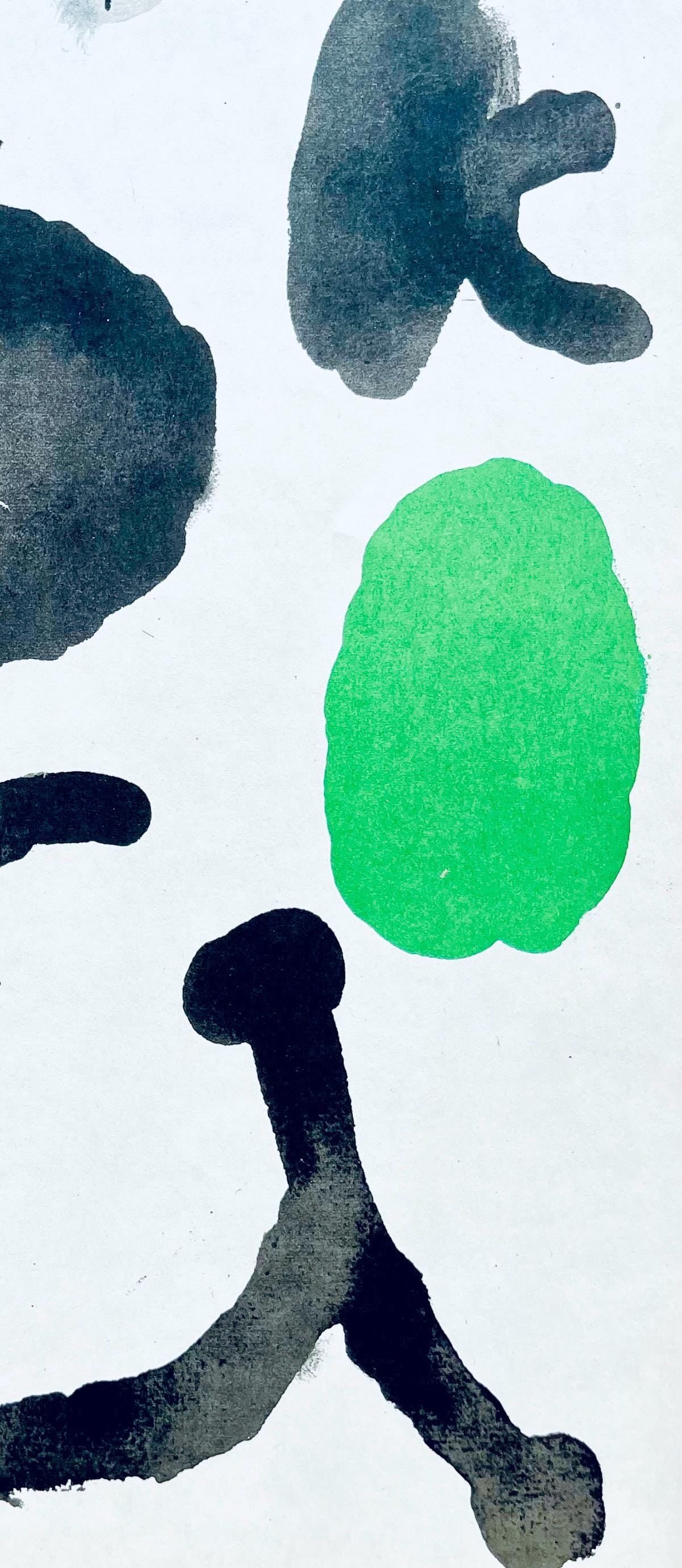Joan Miró, Composition, Derrière le miroir, Limited Edition Lithograph