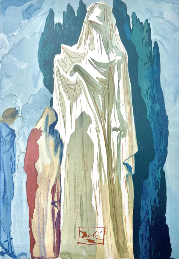 Salvador Dali, Hölle X (Field 189-200; Michler/Löpsinger 1039-1138), Die Göttliche Komödie, Signed, Limited Edition Woodcut