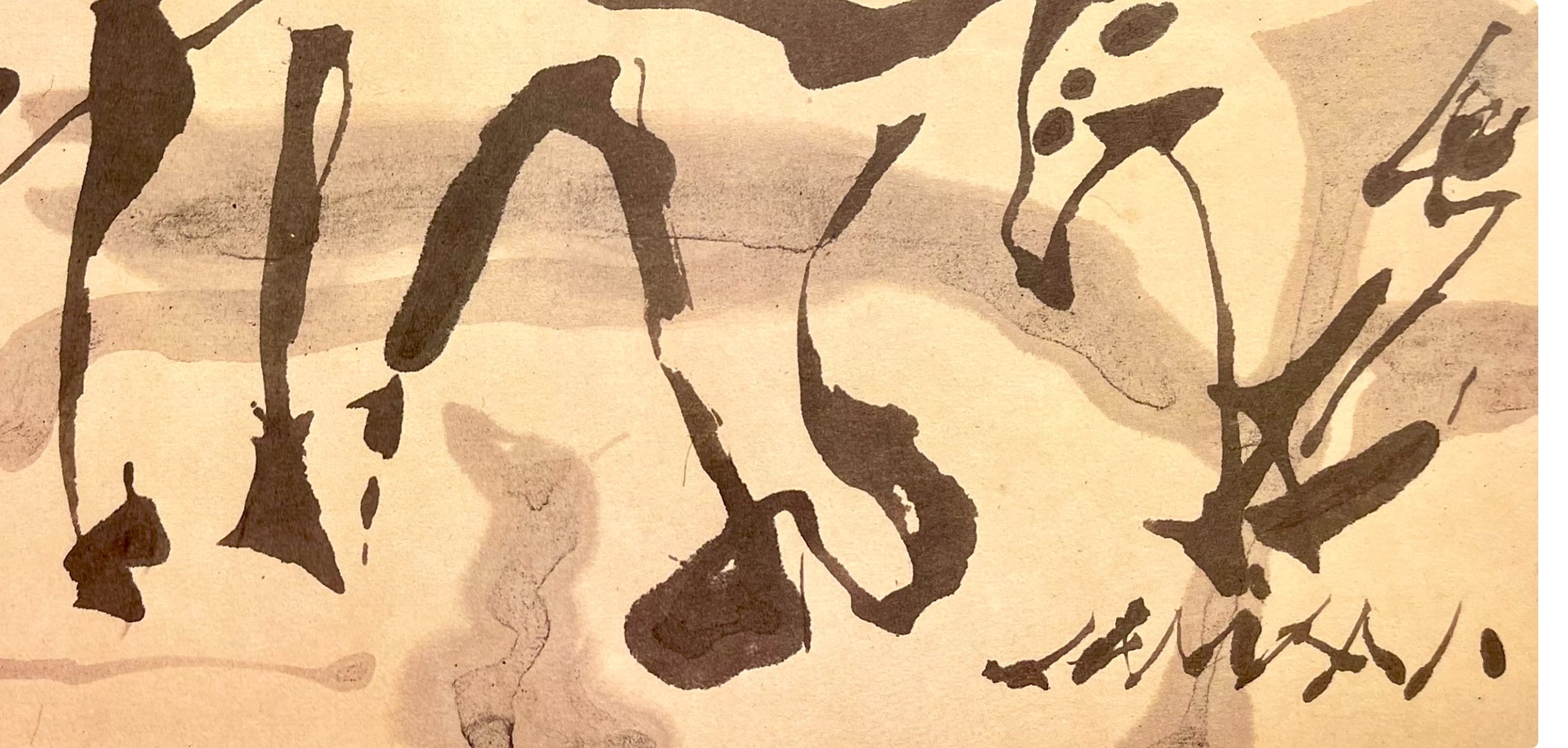 Jackson Pollock, Composition, Jackson Pollock, The Last Sketchbook, Limited Edition Lithograph
