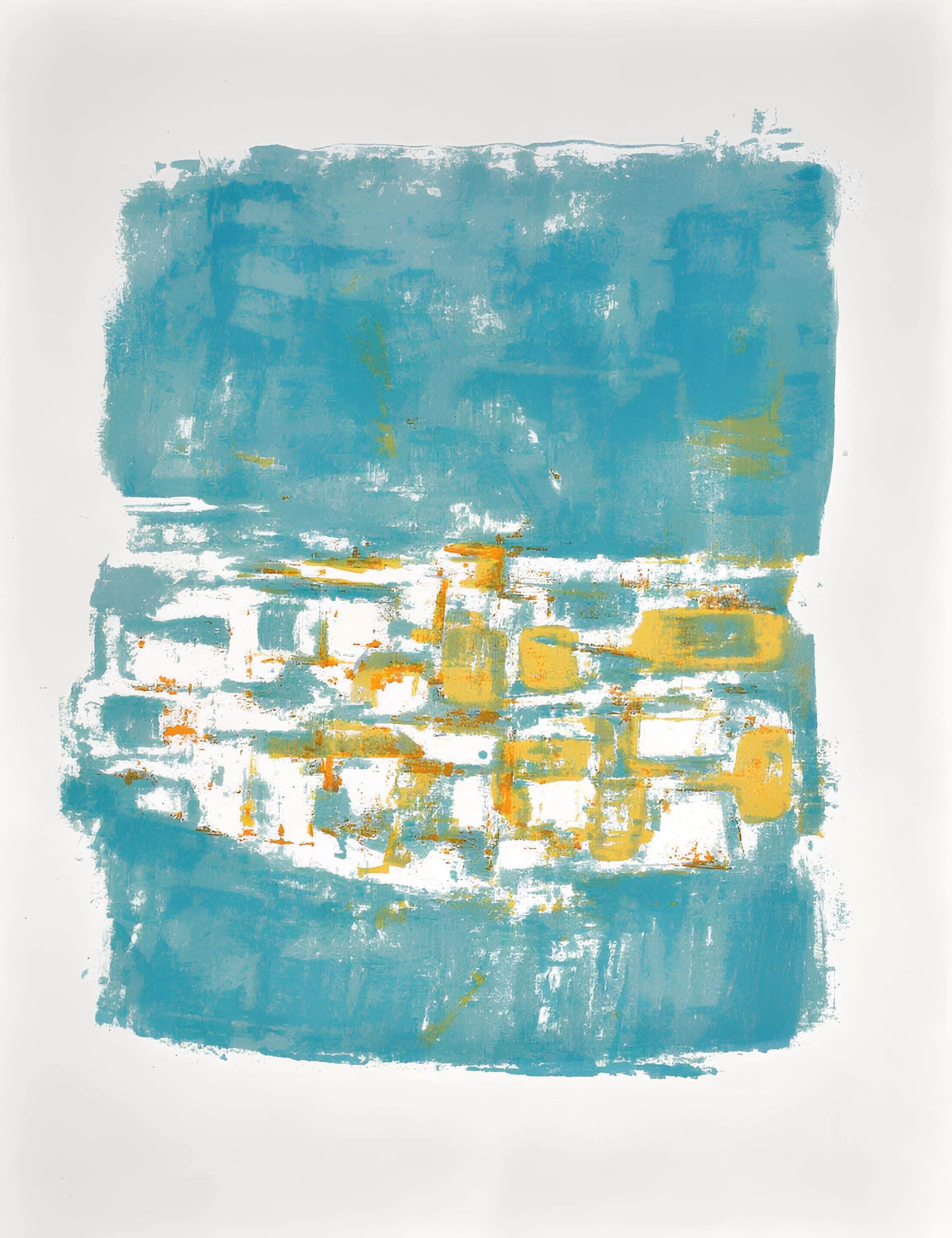 Orlando Pelayo, Composition, Œuvres complètes d'Albert Camus, Limited Edition Lithograph