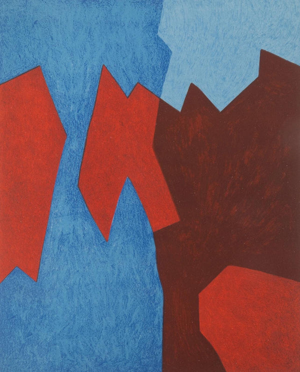 Serge Poliakoff, Composition, San Lazzaro et ses Amis, XXe Siècle, Limited Edition Lithograph