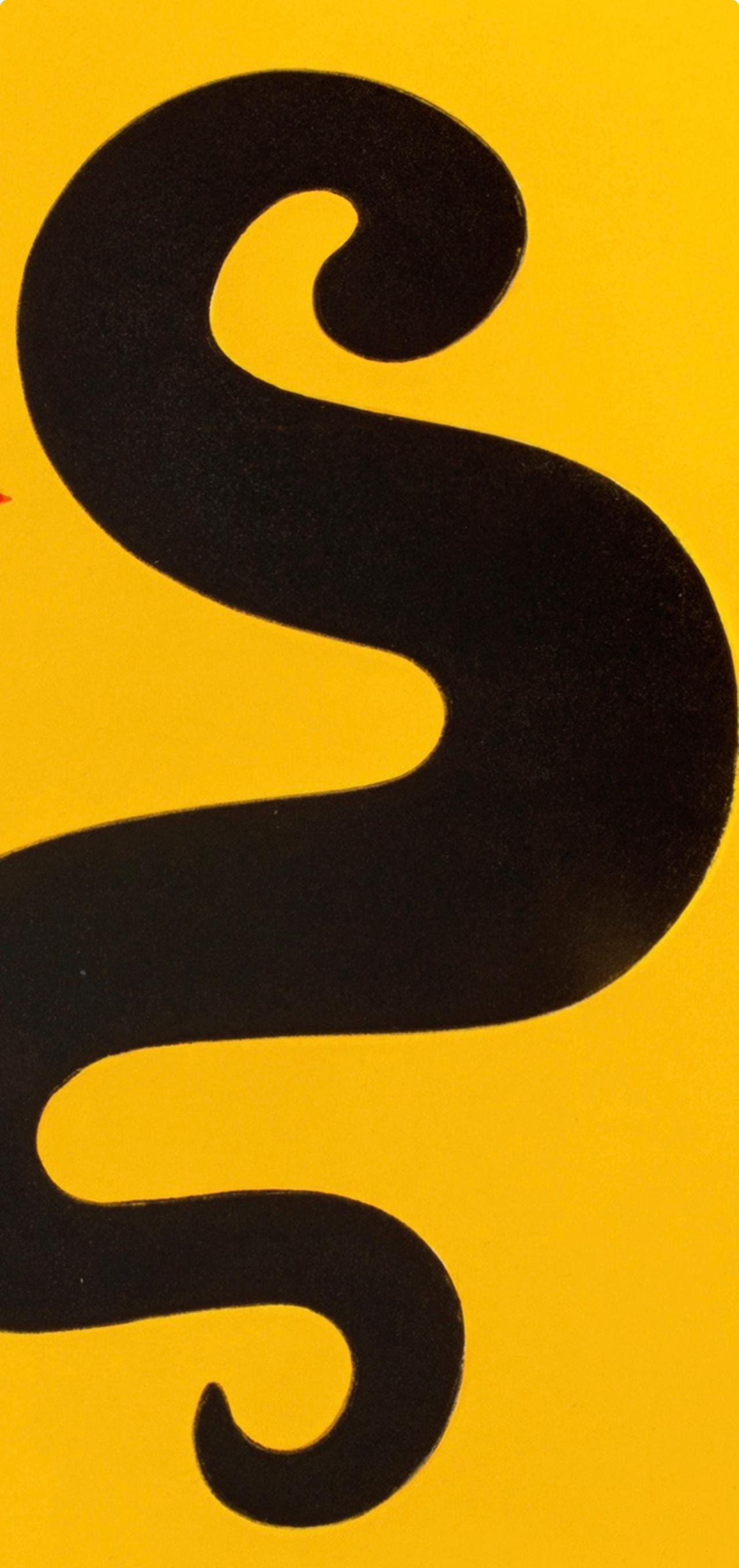 Alexander Calder, Composition, Derrière le miroir, Limited Edition Lithograph