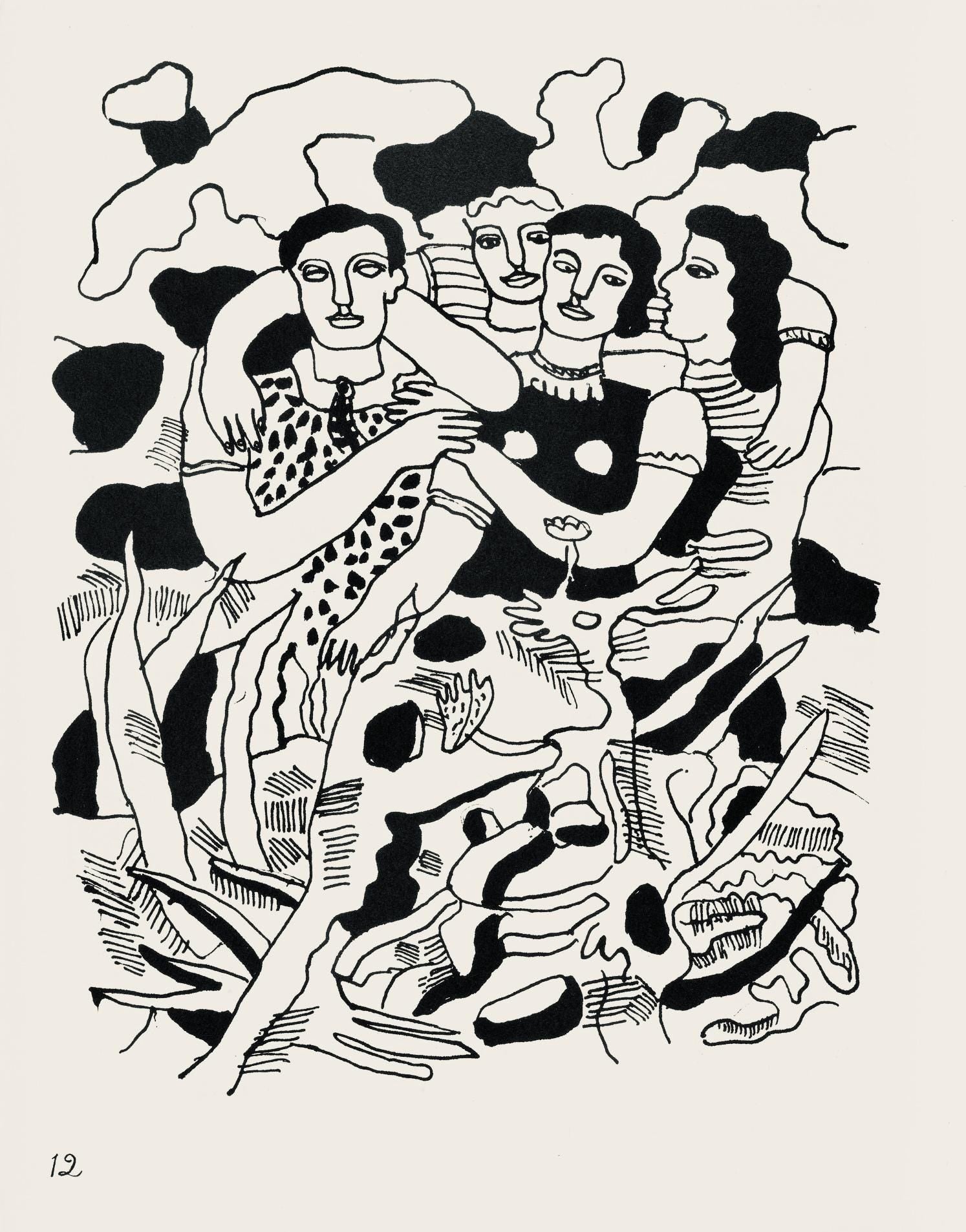 Fernand Léger, Composition, Cirque, Lithographies Originales, Limited Edition Lithograph