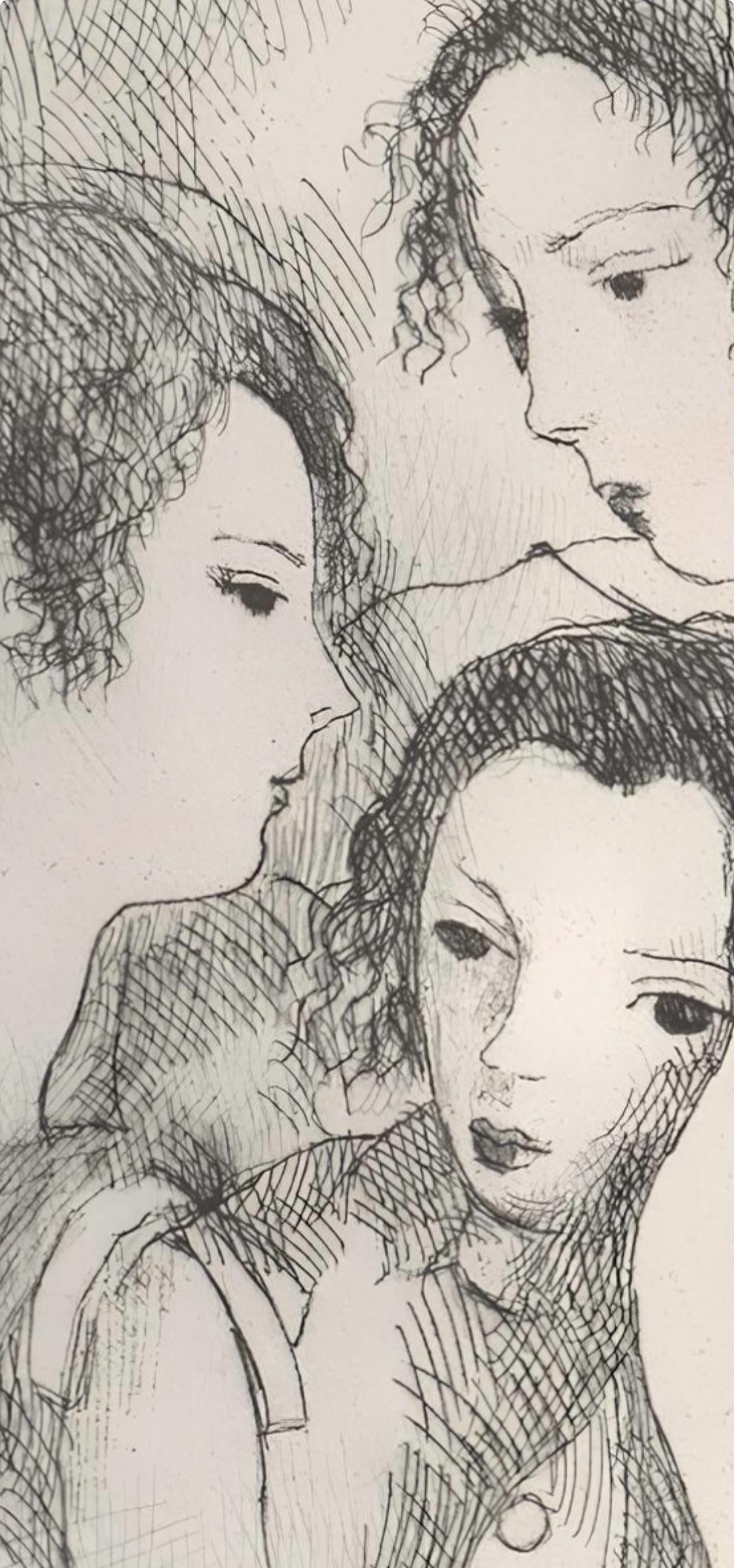 Marie Laurencin, Composition, Antarés, Limited Edition Etching
