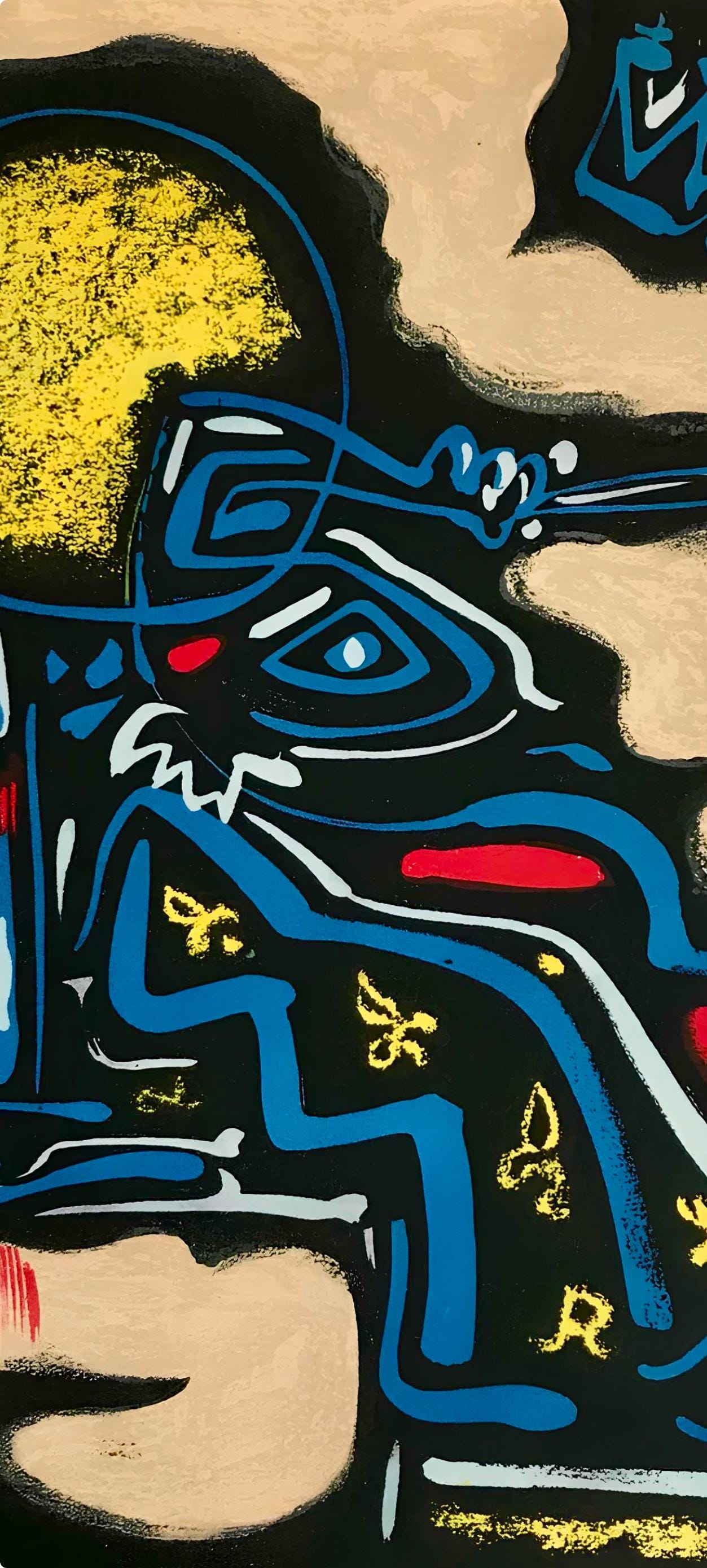 André Masson, Composition, Œuvres complètes d'Albert Camus, Limited Edition Lithograph